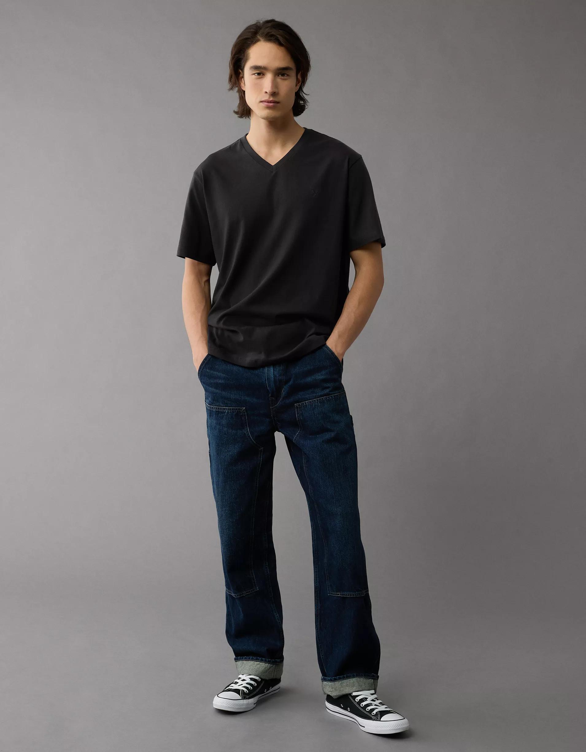 AE Lived-In V-Neck T-Shirt Product Image