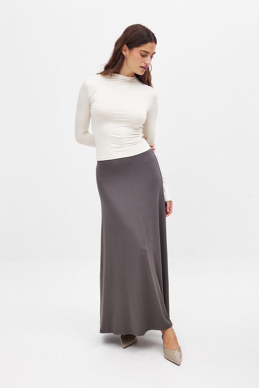 Soft Line Flowy Maxi Skirt Product Image