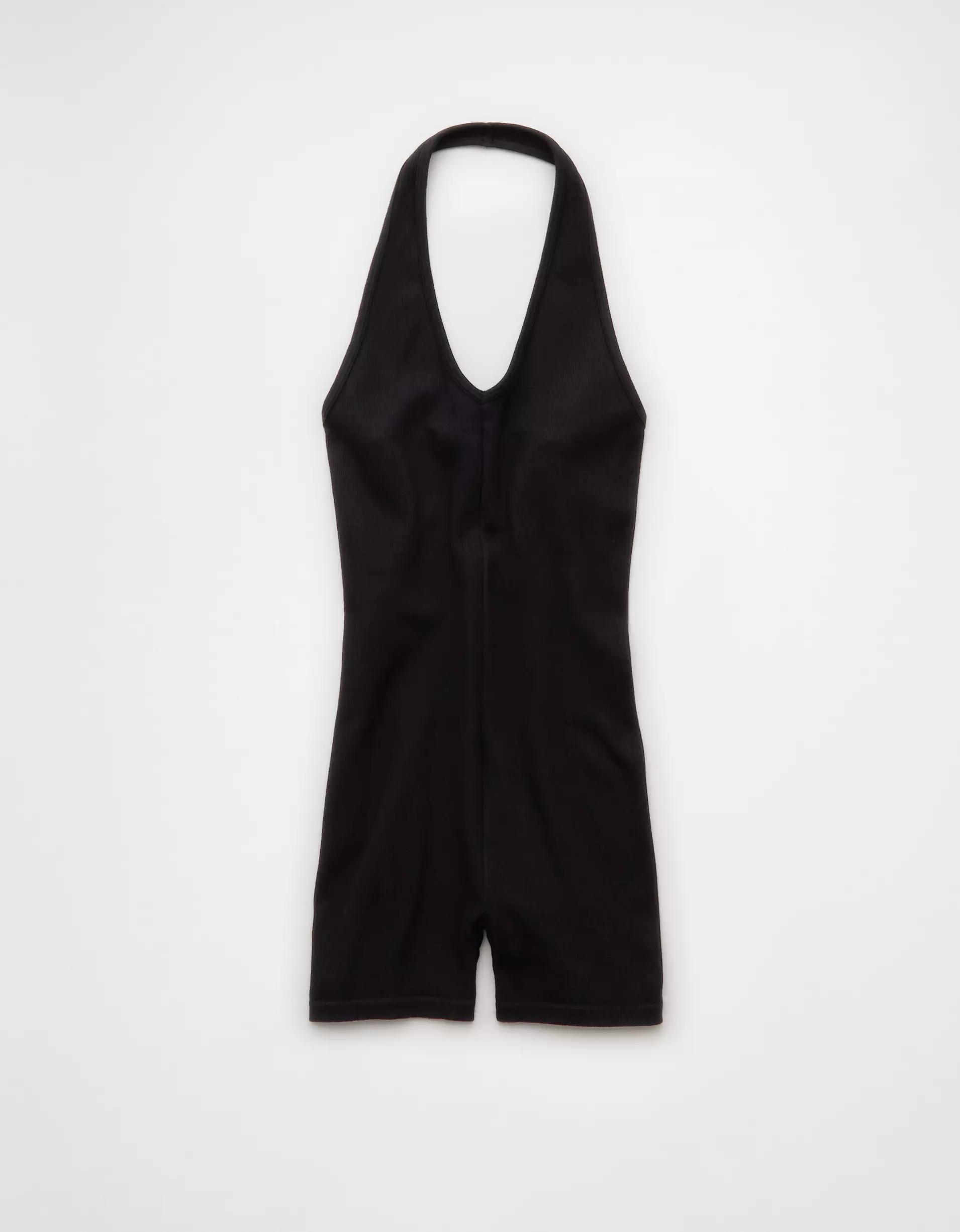 AE Saltwash Halter Romper Product Image