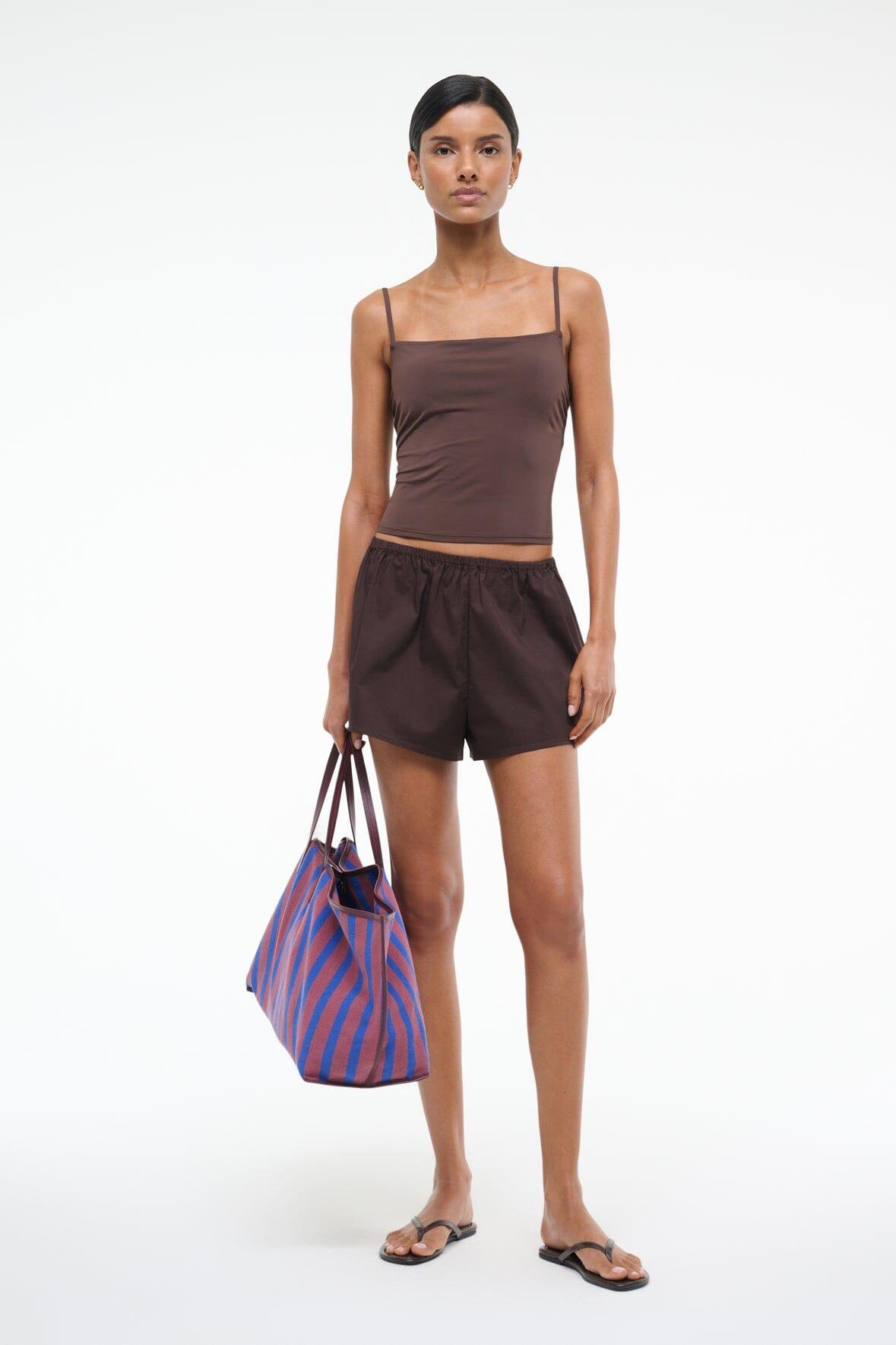CLEO TANKINI TOP | DARK CHOCOLATE Product Image