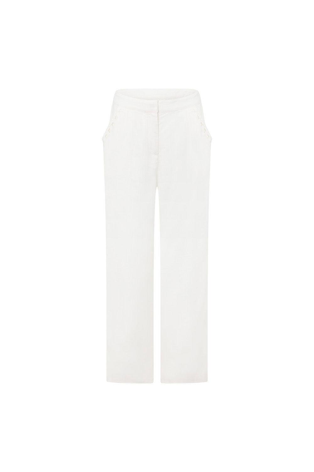 Alyssia Pants - White Product Image