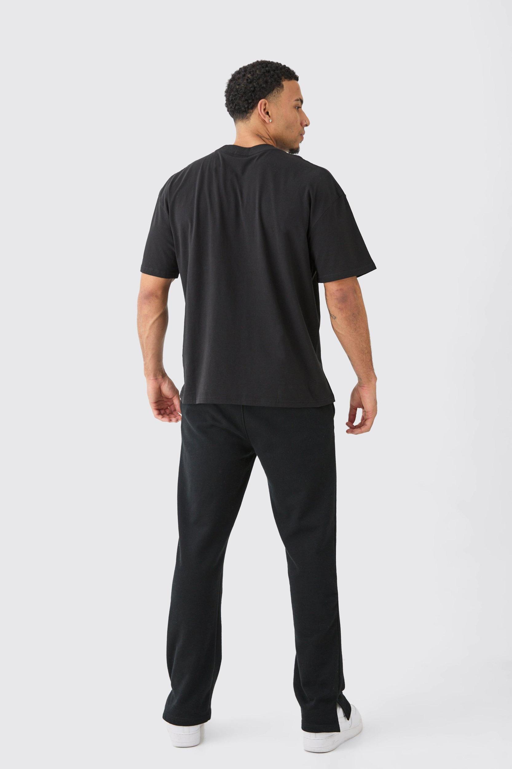 Oversized Floral Mask T-shirt | boohooMAN USA Product Image