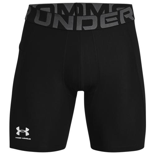 Under Armour Mens Under Armour HG Armour 2.0 6 Compression Shorts - Mens Red/White Product Image
