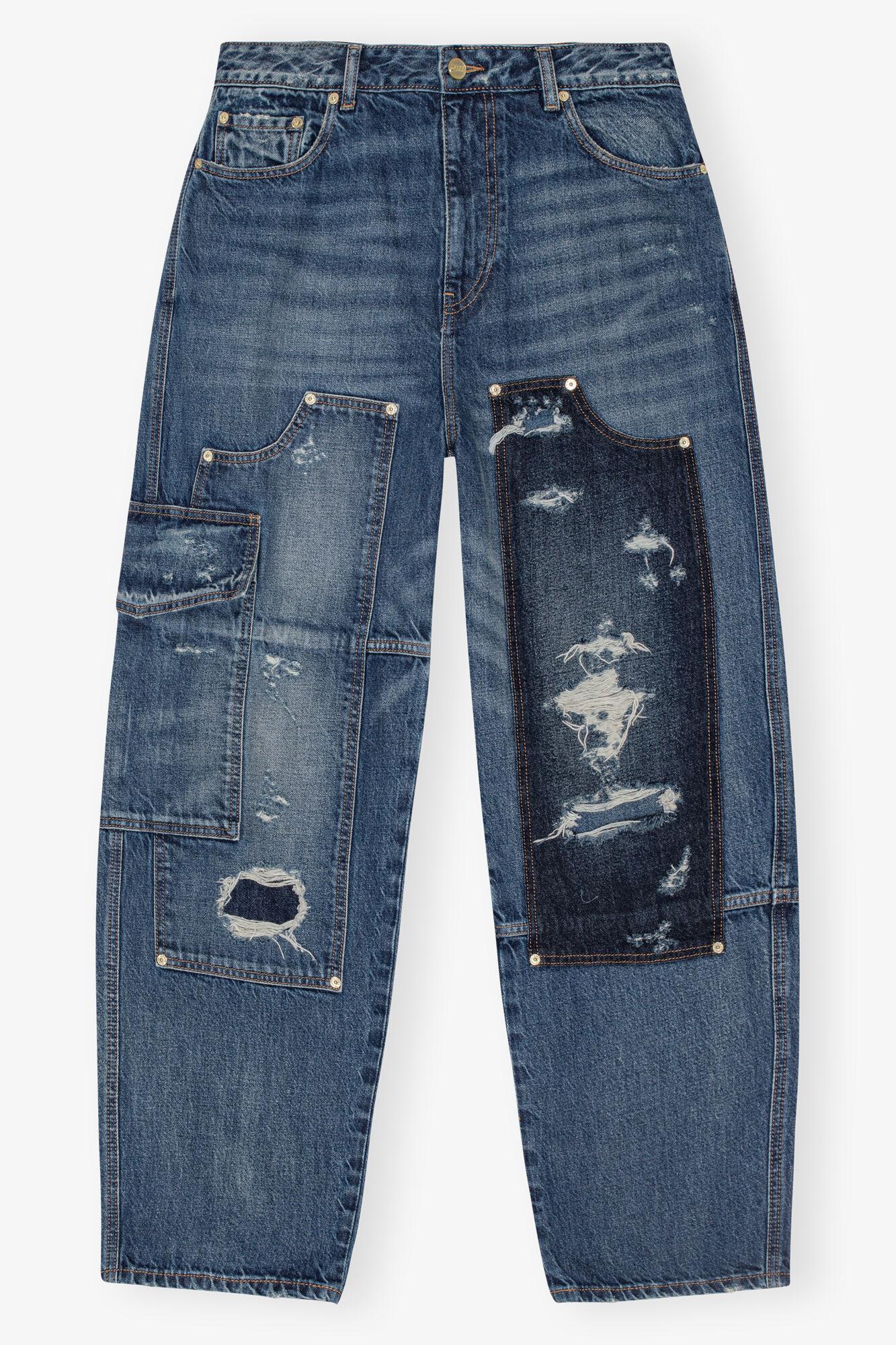 Dark Blue Carpenter Jeans Product Image