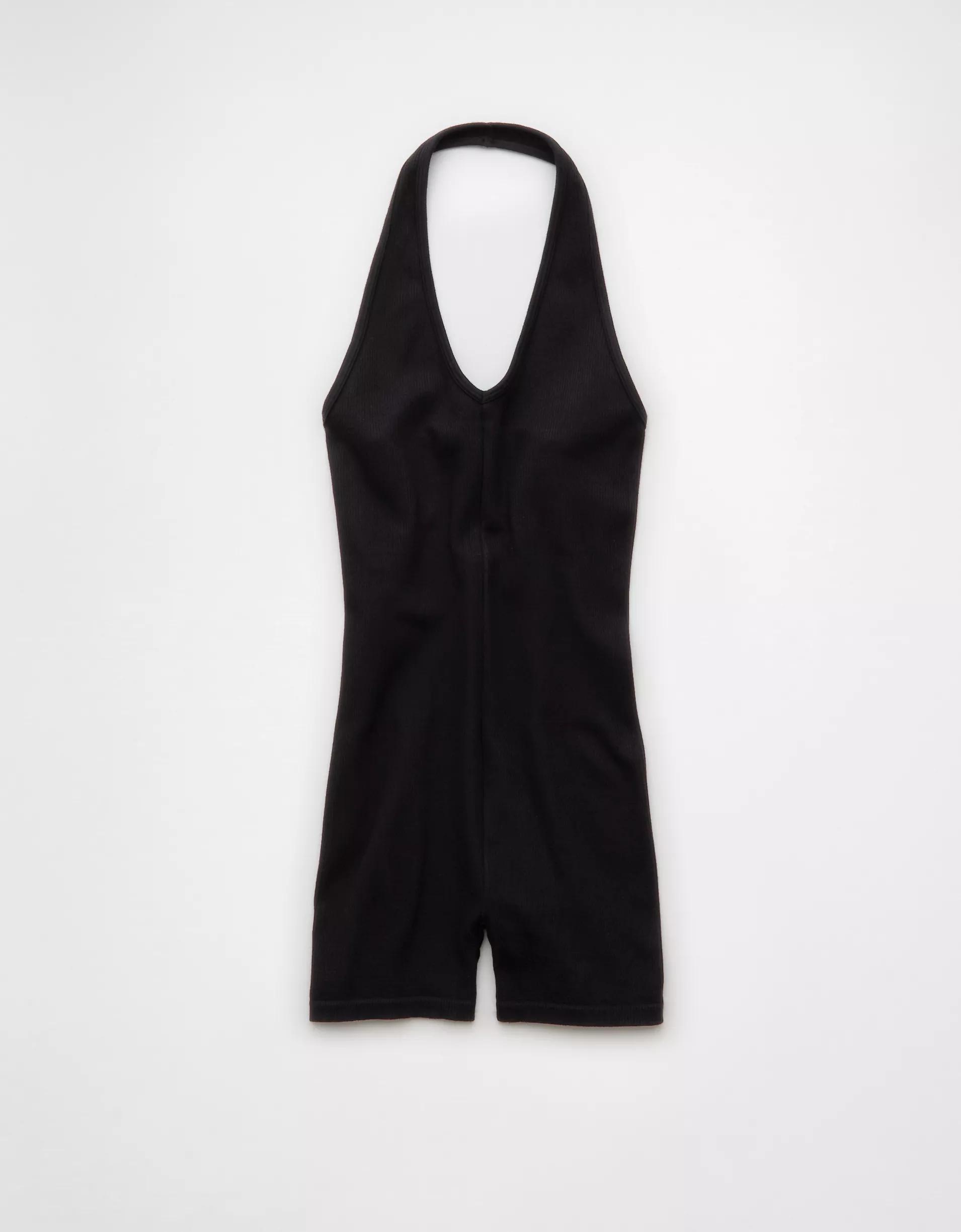 AE Saltwash Halter Romper Product Image