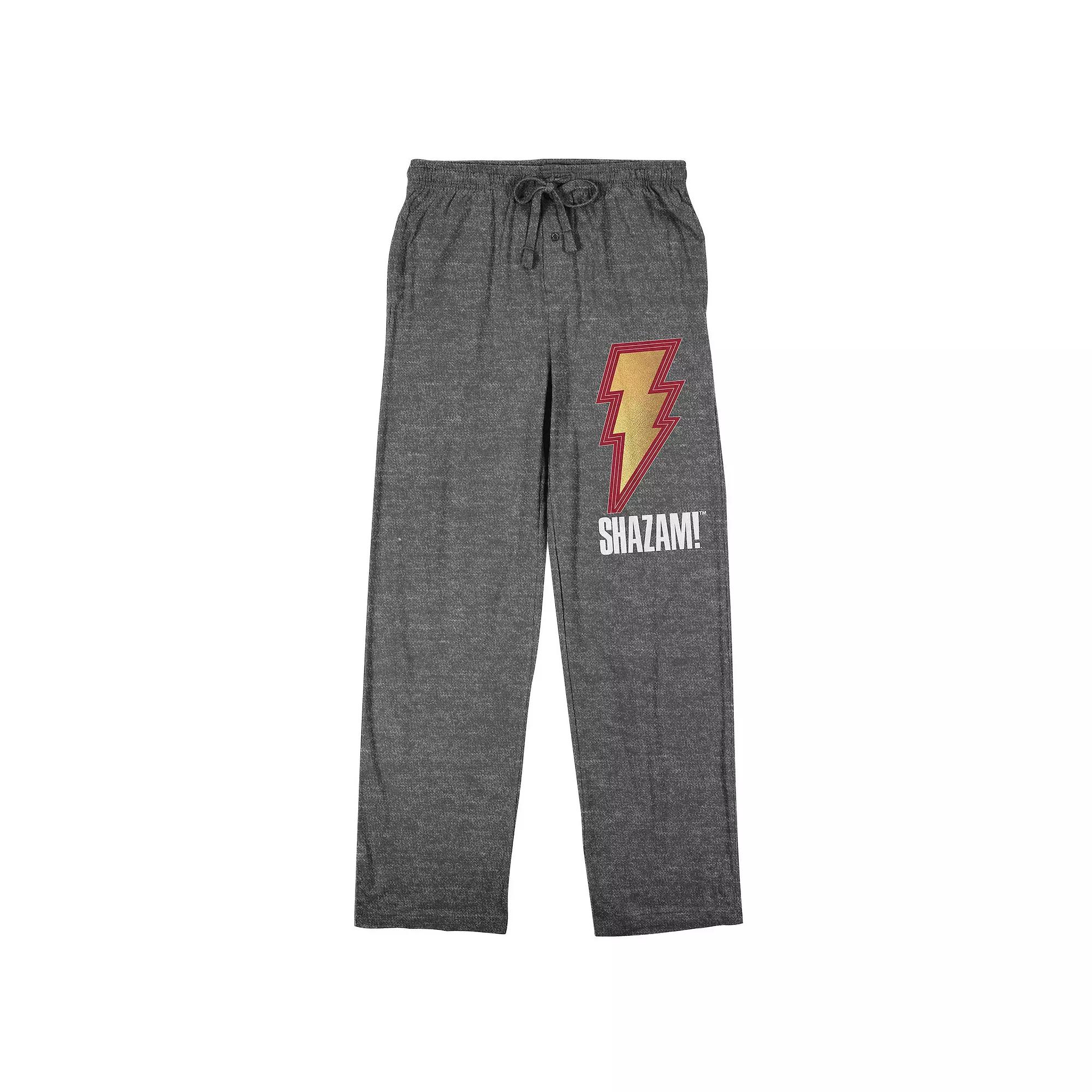 Men's Shazam 2 We Are the Power Pajama Pants, Size: XL, Grey Product Image