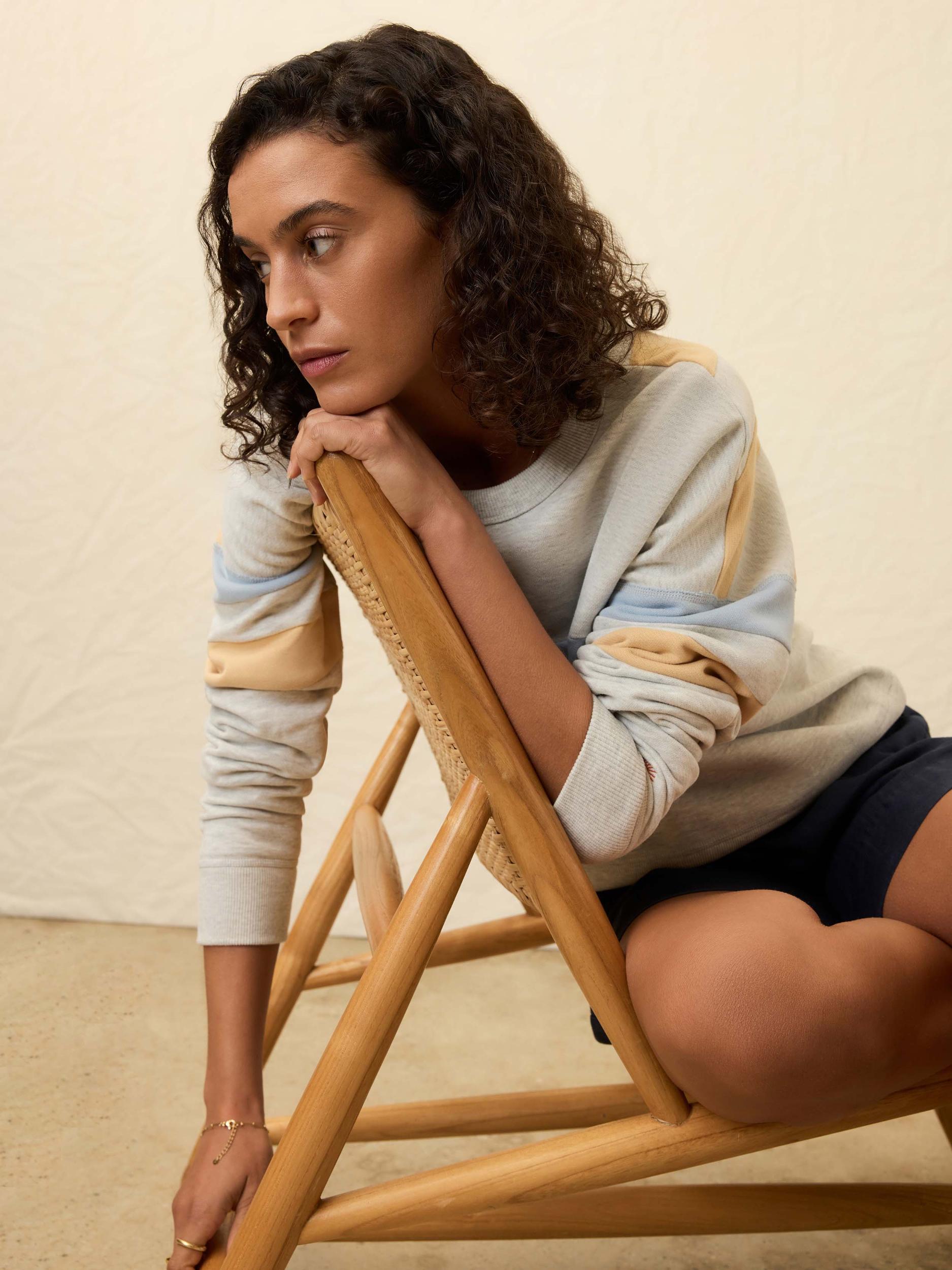 High Standard Fleece Crew - Sunset Bay Female Product Image