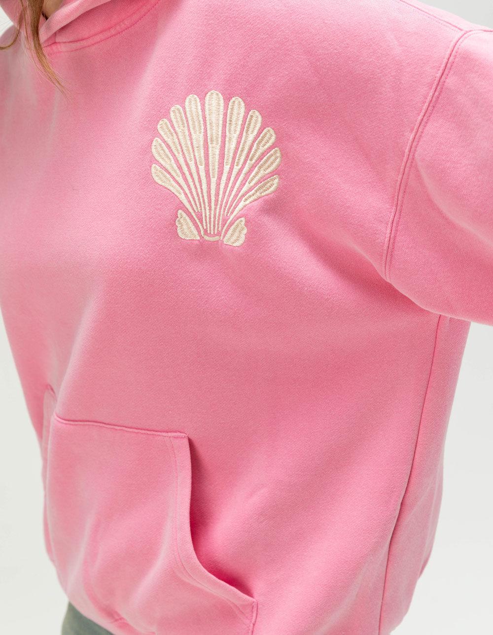MALIBU SKYYE Sunny Surf Womens Hoodie - PINK Product Image
