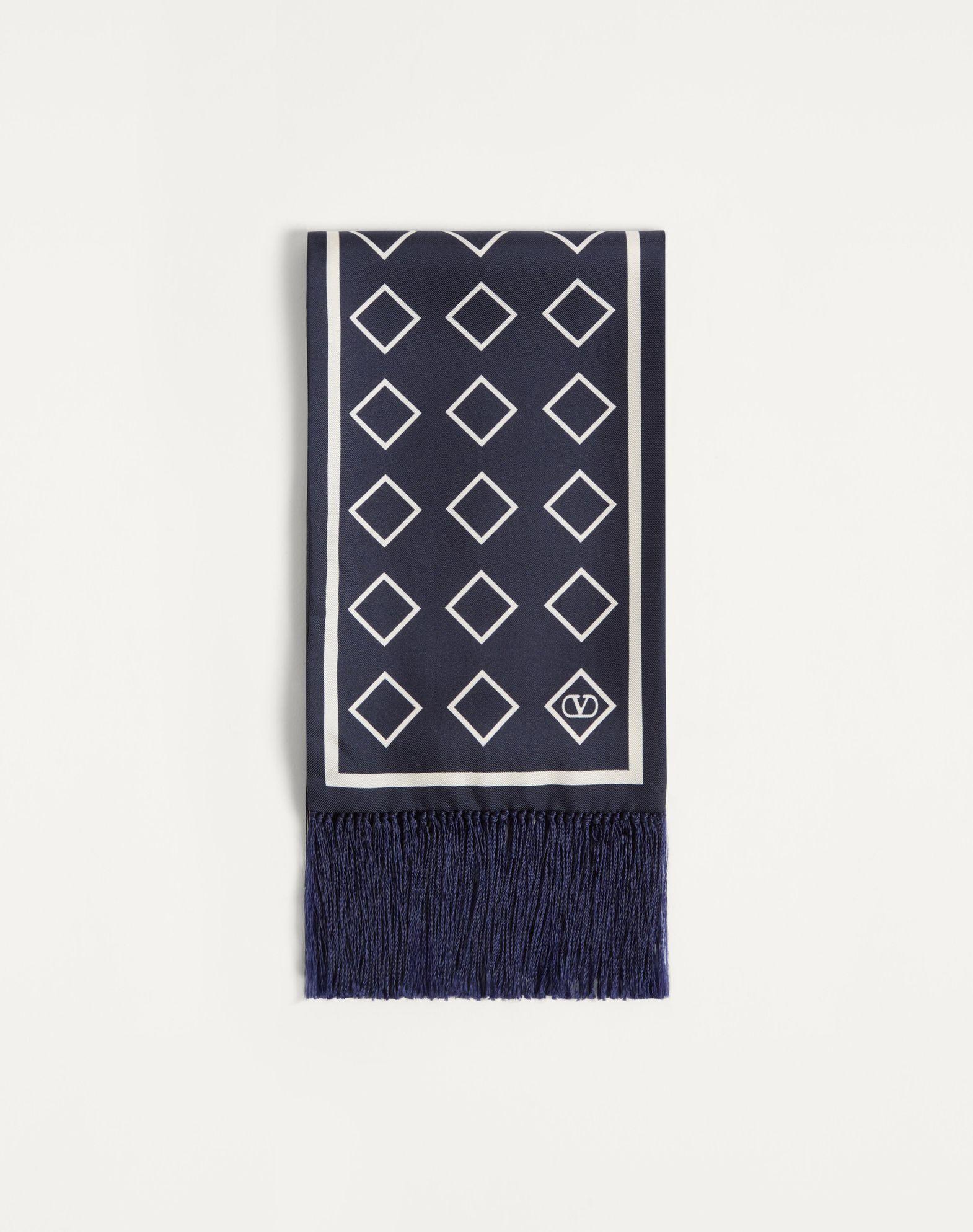 Opticool Silk Bandeau Scarf With Fringe Product Image