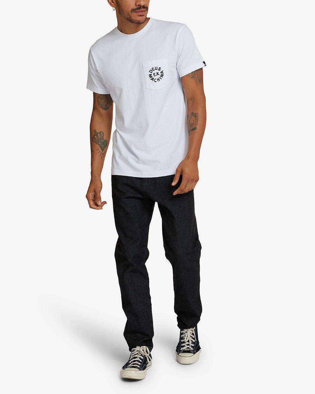 Deus Logo Tee - White Product Image