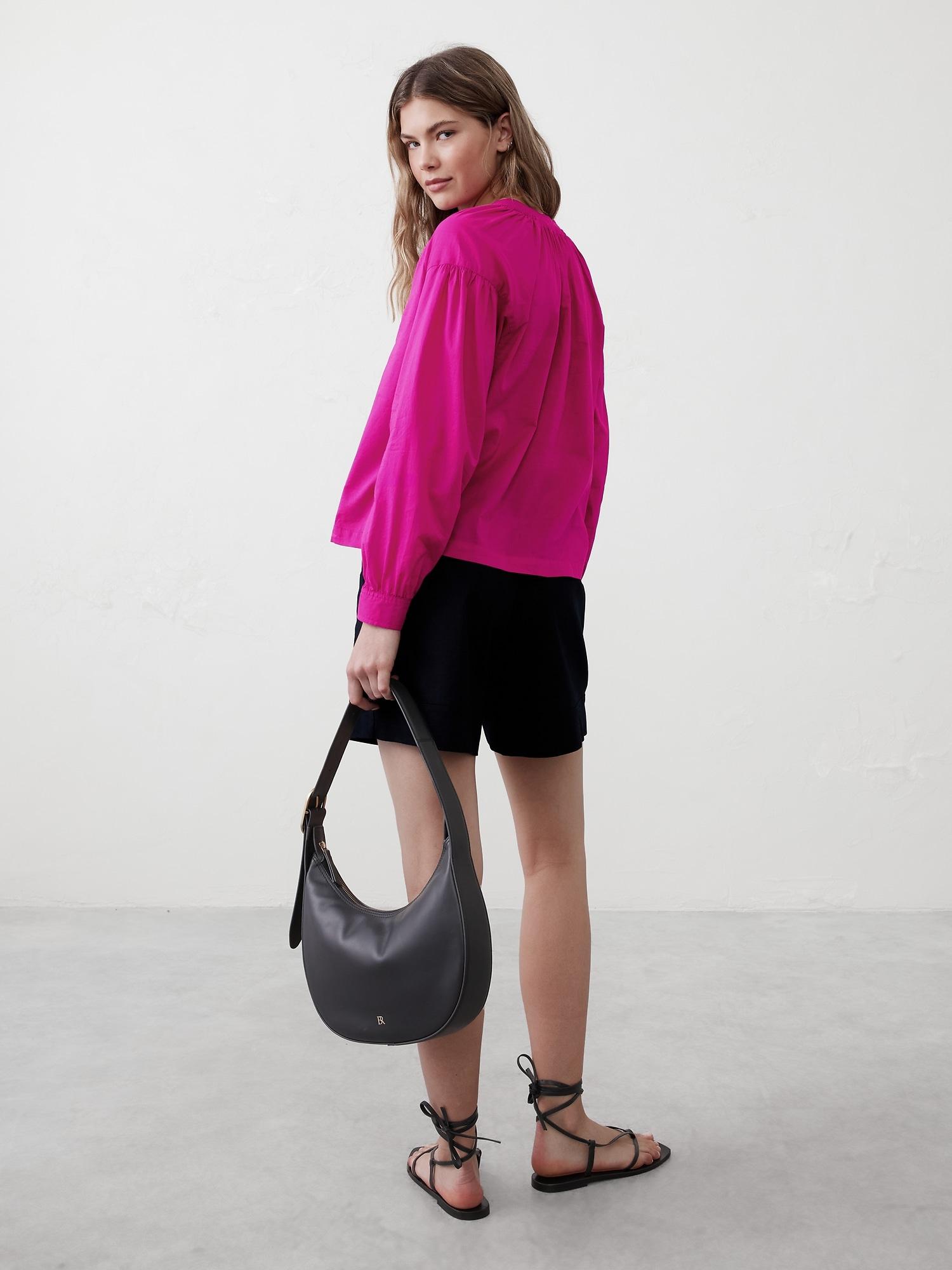 Sheer Trapunto Stitch Voile Top Product Image