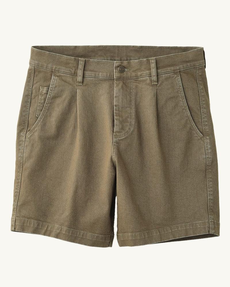 Heavy Twill Pleated Short - Army Product Image