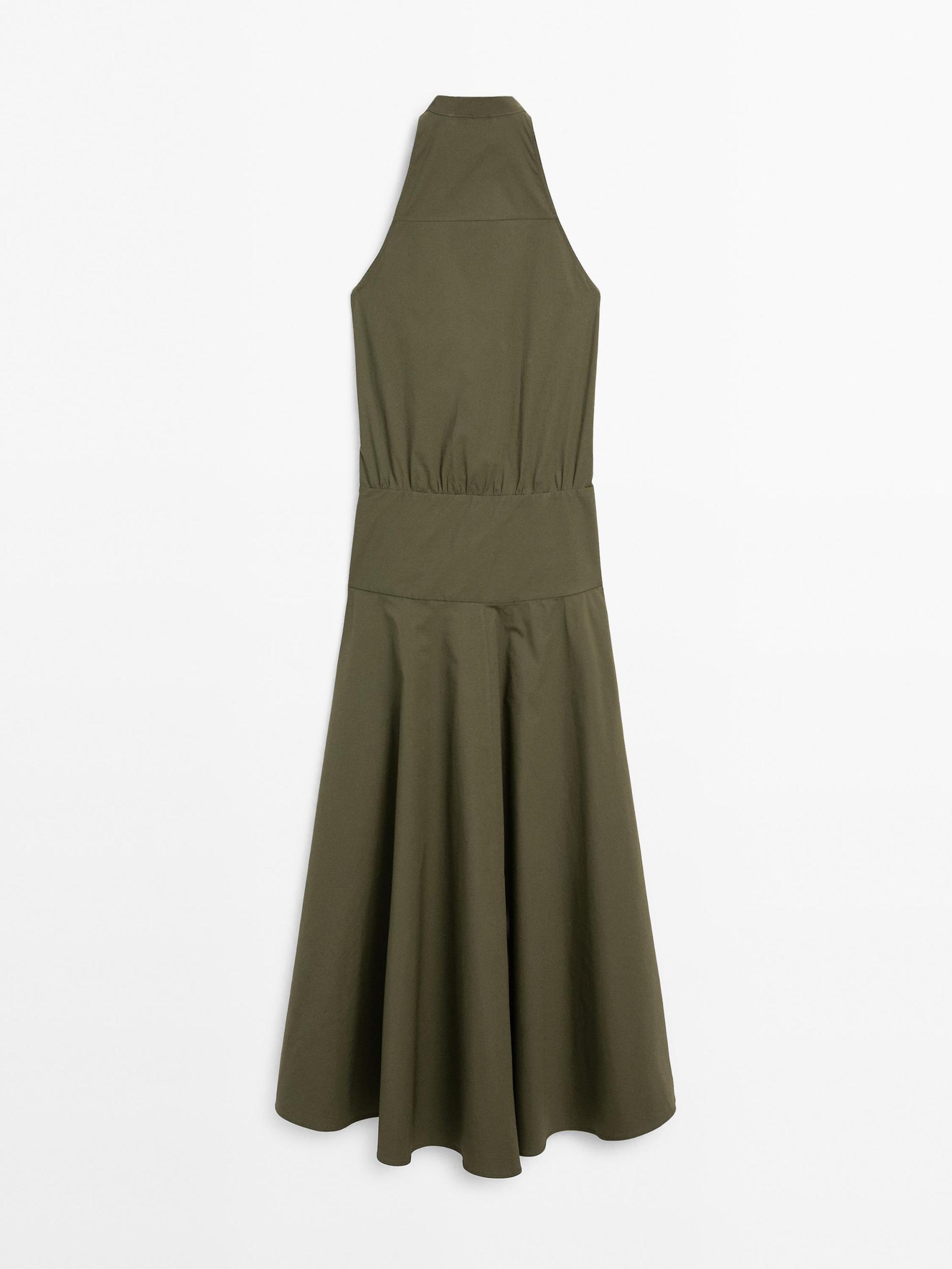 Long halter dress Product Image