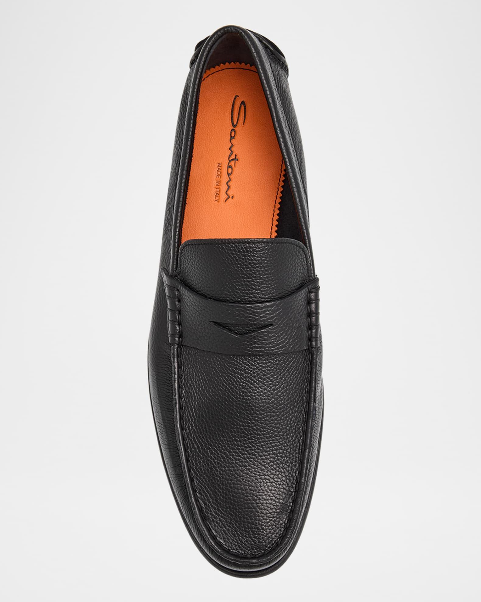 Men's Ikangia Leather Penny Loafers Product Image