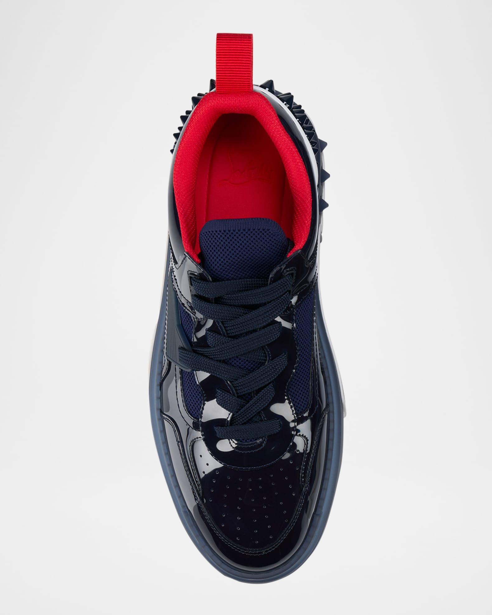 Men's Astrocool Napa Leather Fashion Sneakers Product Image