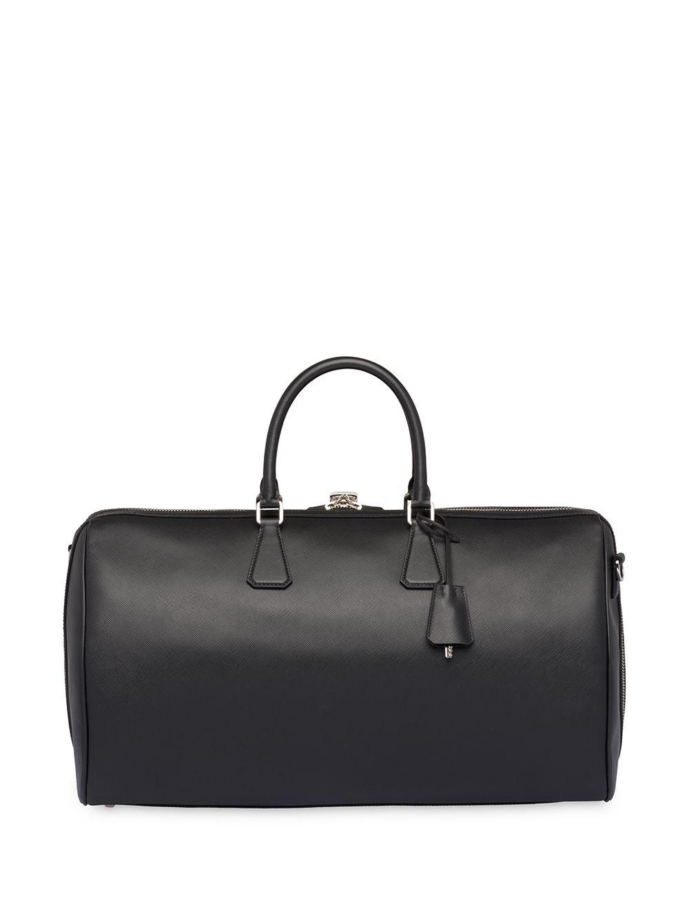 Saffiano leather duffle bag Product Image