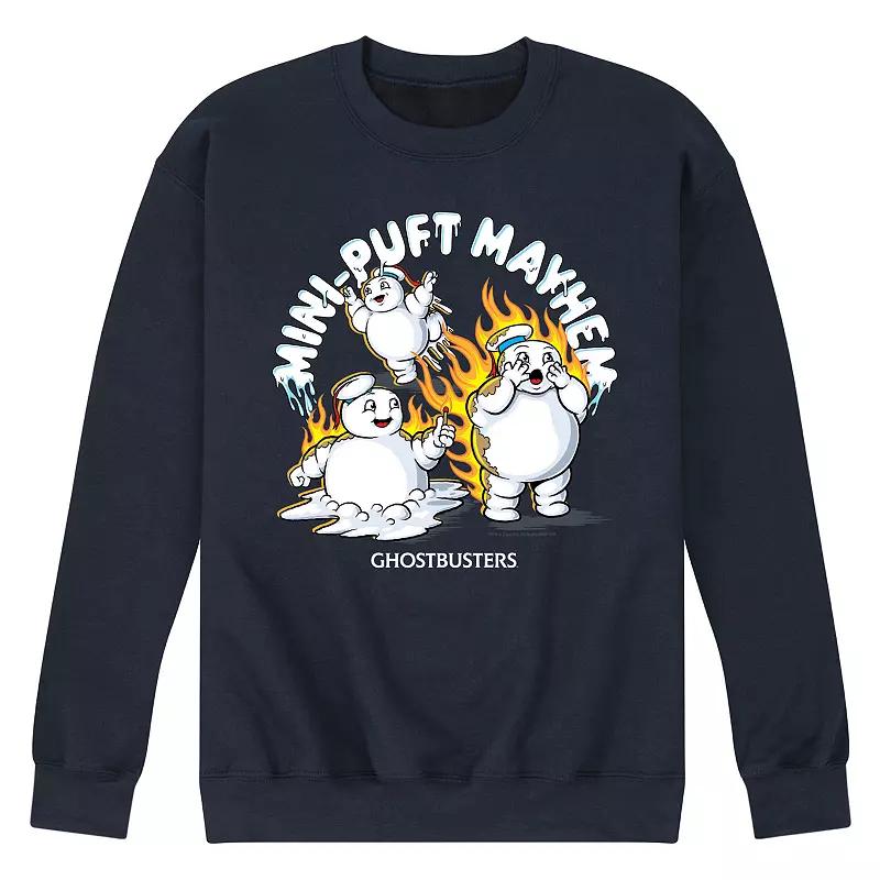 Men's Ghostbusters Frozen Empire Mini Pufts Fleece Sweatshirt,  Product Image