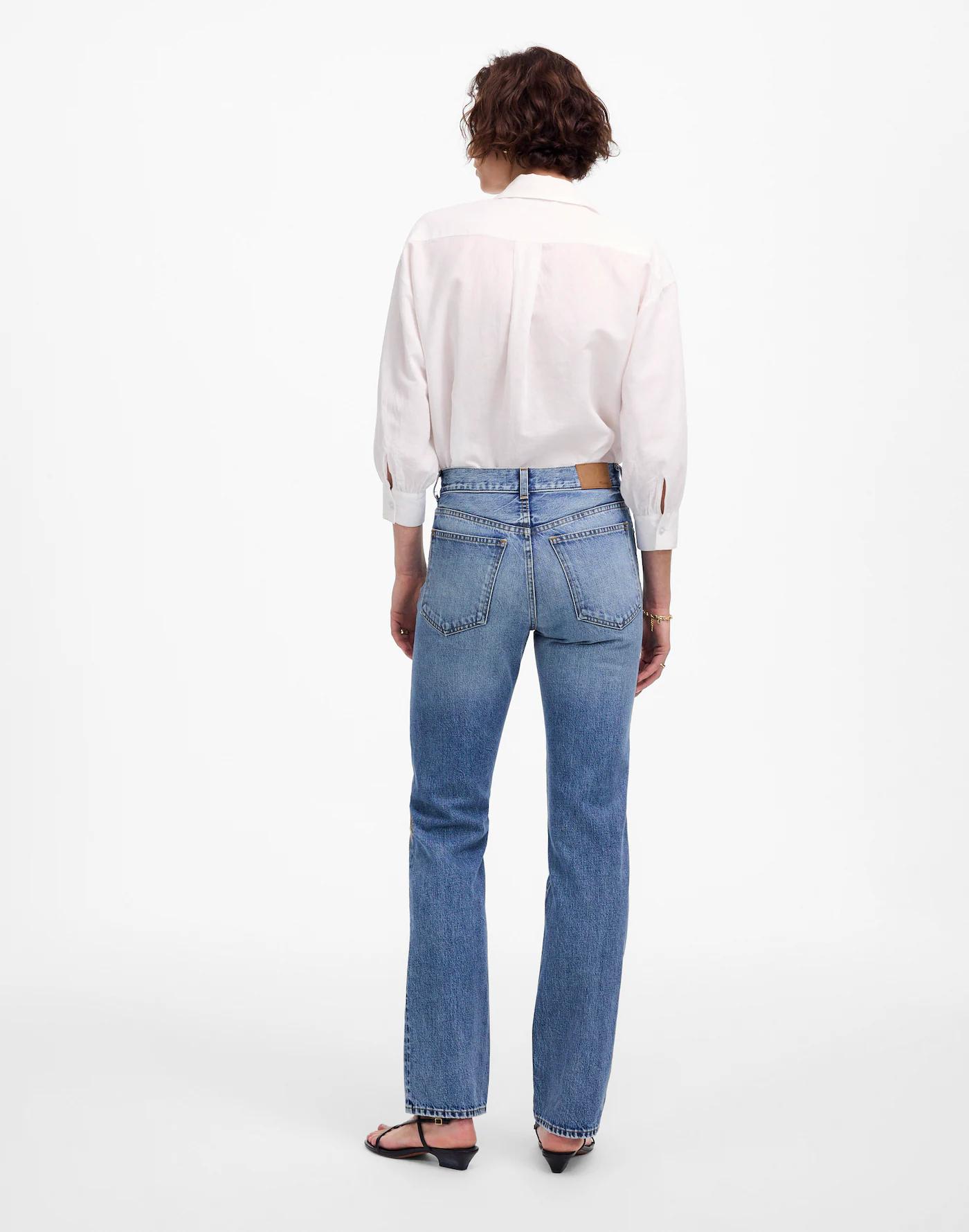 The Longline Straight Jean Product Image