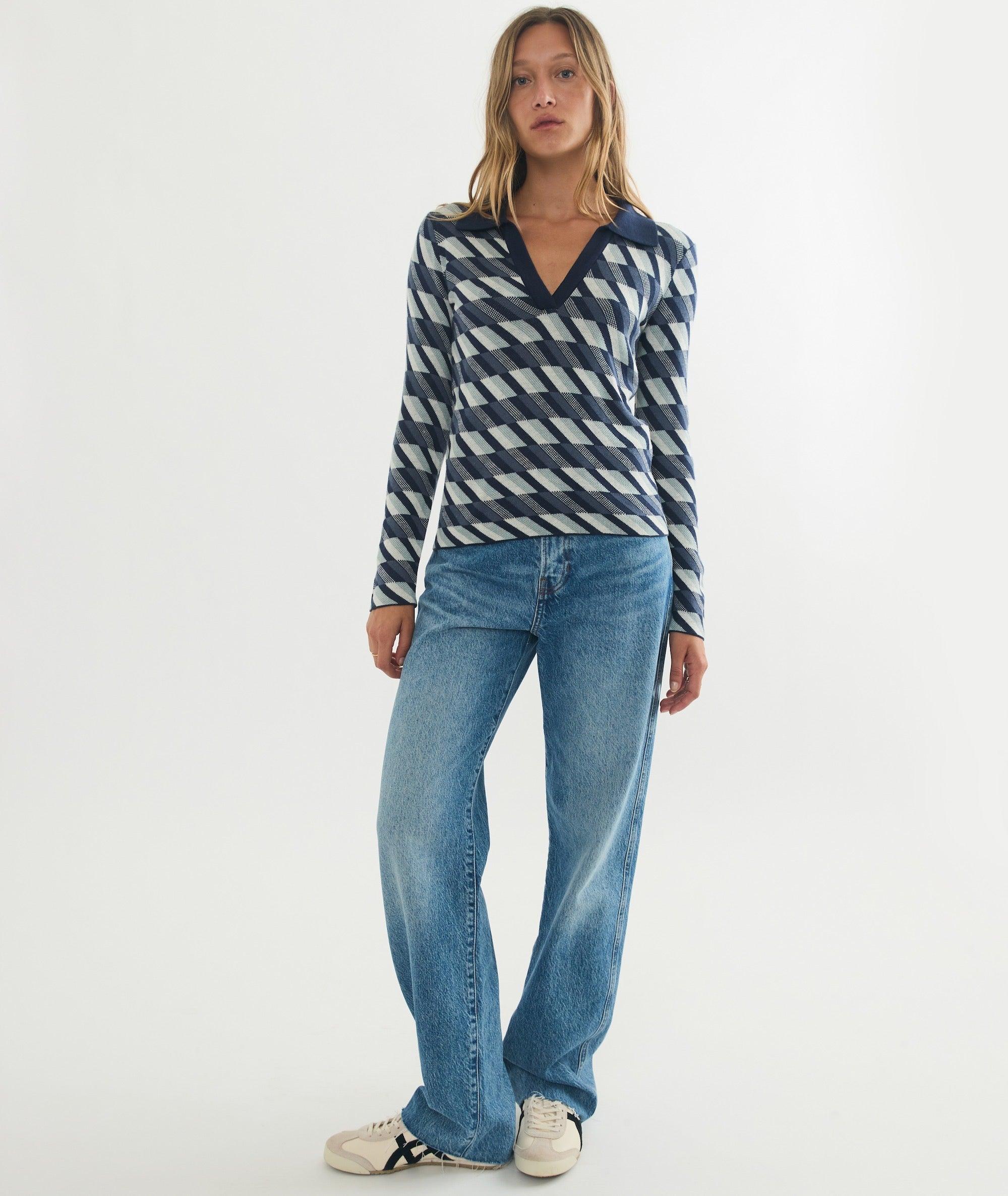 Morgan Sweater Polo Product Image