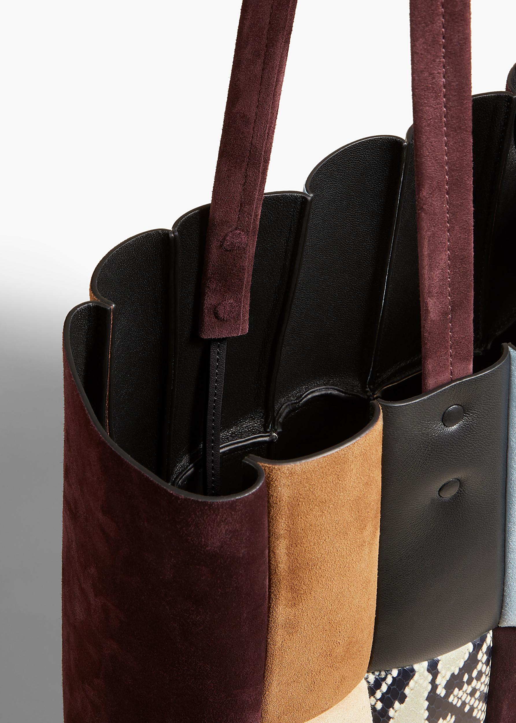 Zoe Tote in Rouge Noir Multi Leather Product Image
