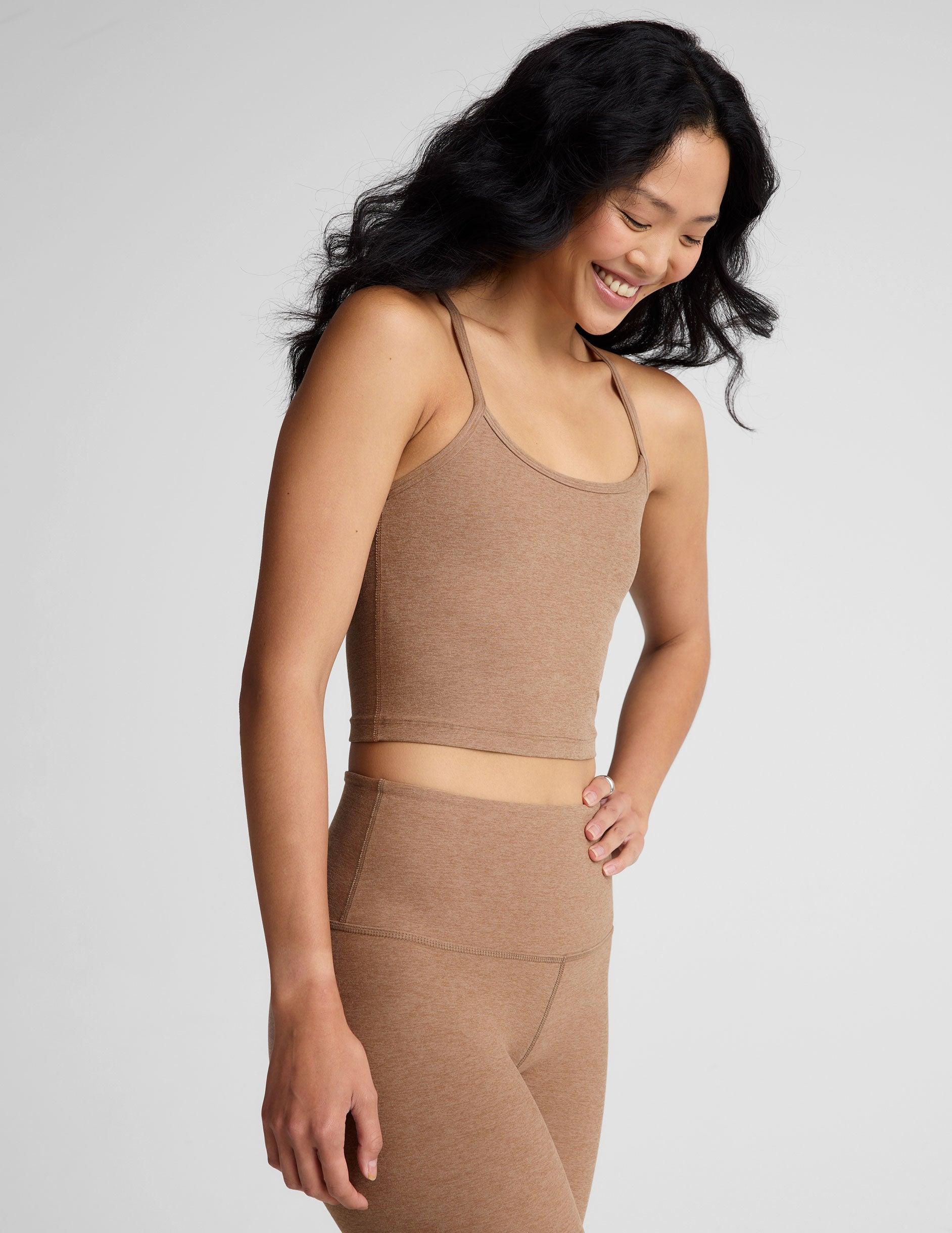 Spacedye Slim Racerback Cropped Tank Product Image