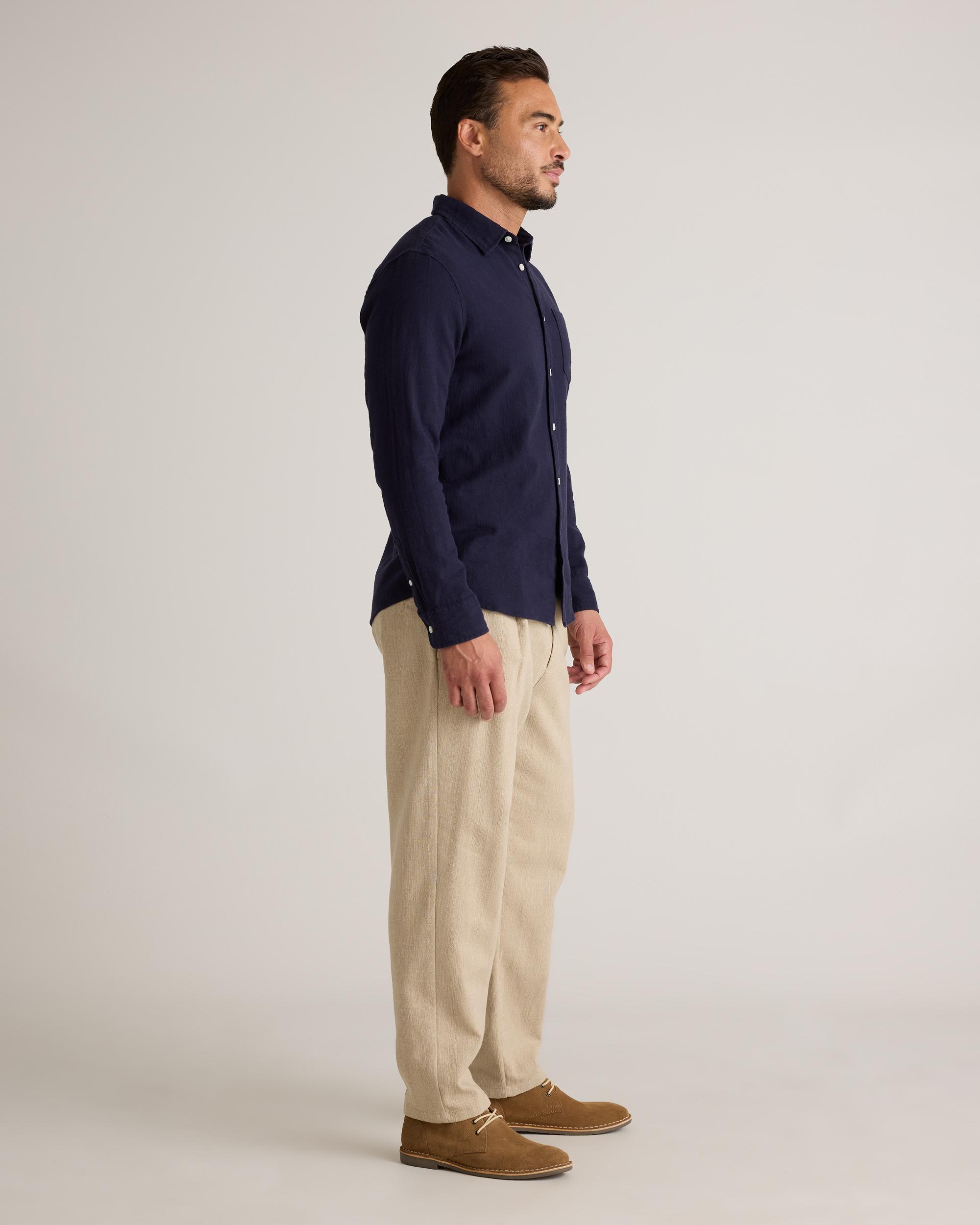Quince | Men's Stretch Selvage Shirt Organic Cotton Product Image