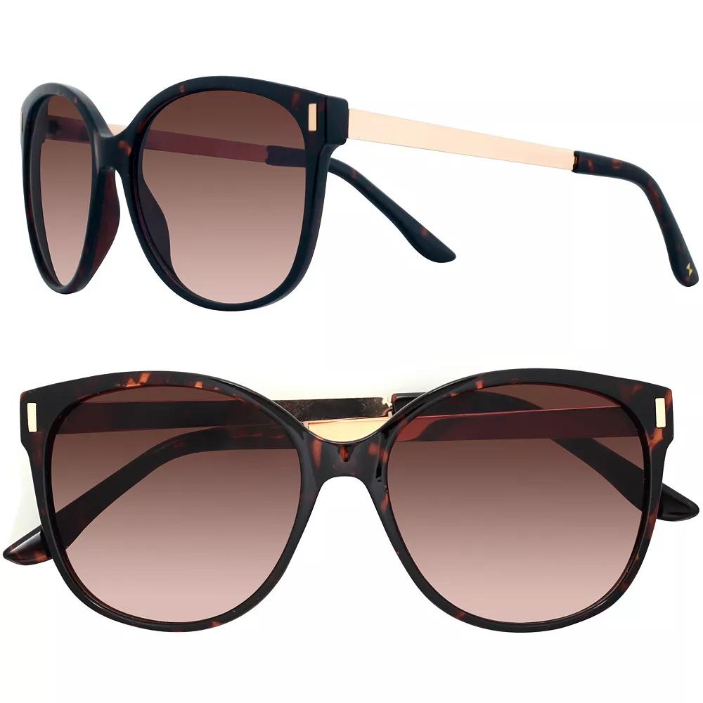 Womens LC Lauren Conrad Mallard Midsize Cat Eye Sunglasses Product Image