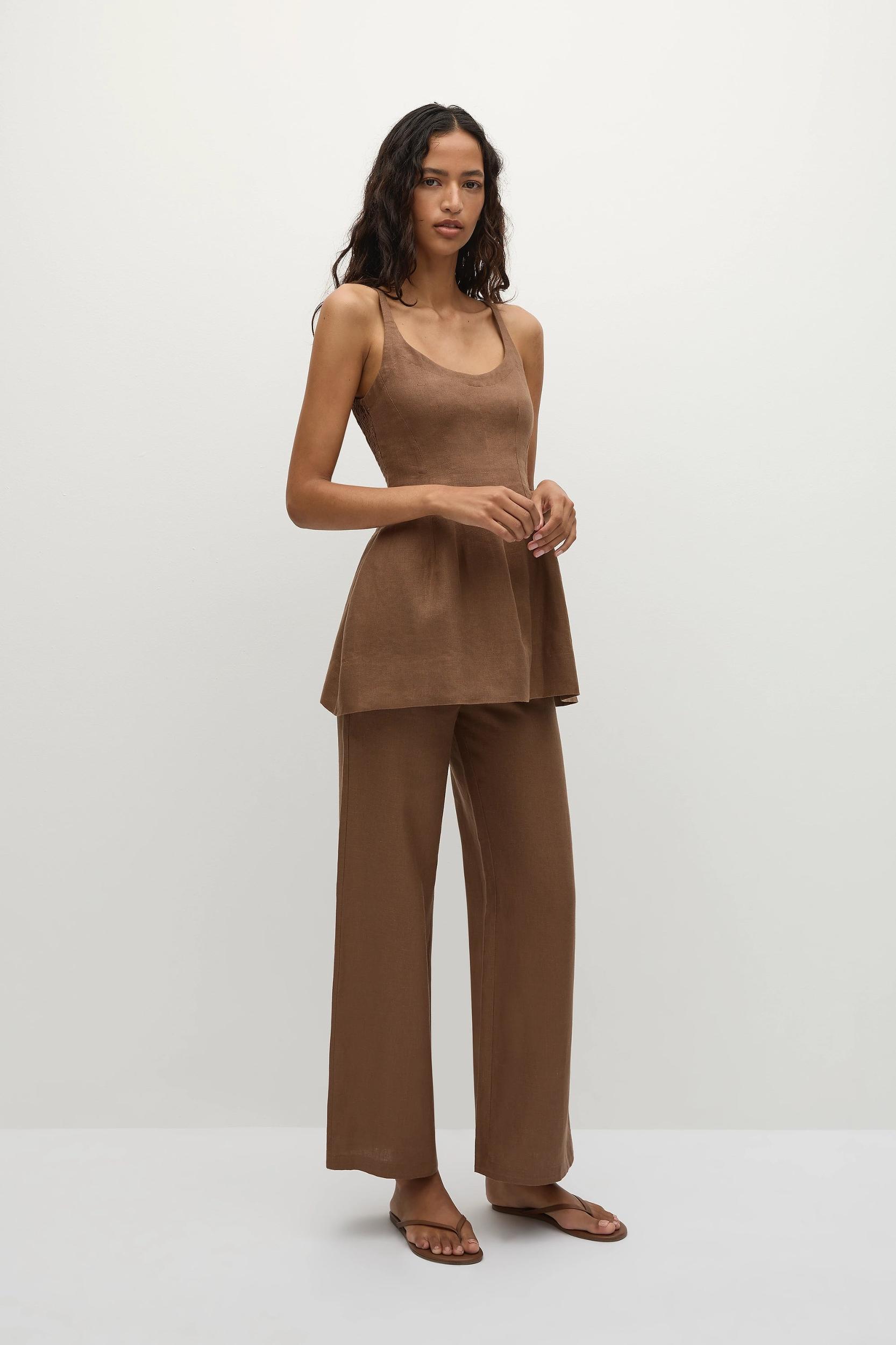 Syna Pant Clay - Final Sale Product Image