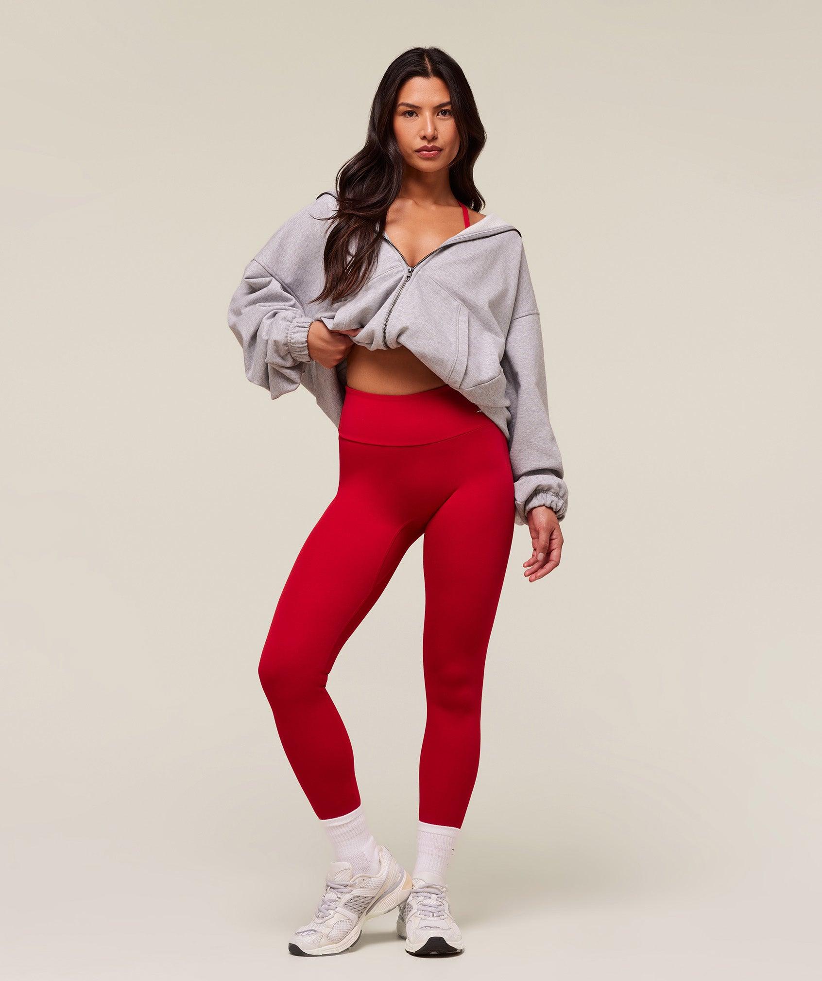 Gymshark Training Leggings - Carmine Red Female Product Image