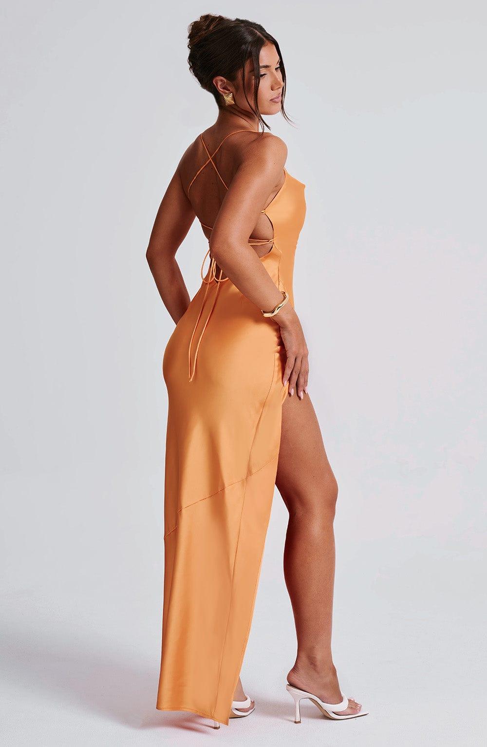 Misha Maxi Dress - Tangerine Product Image