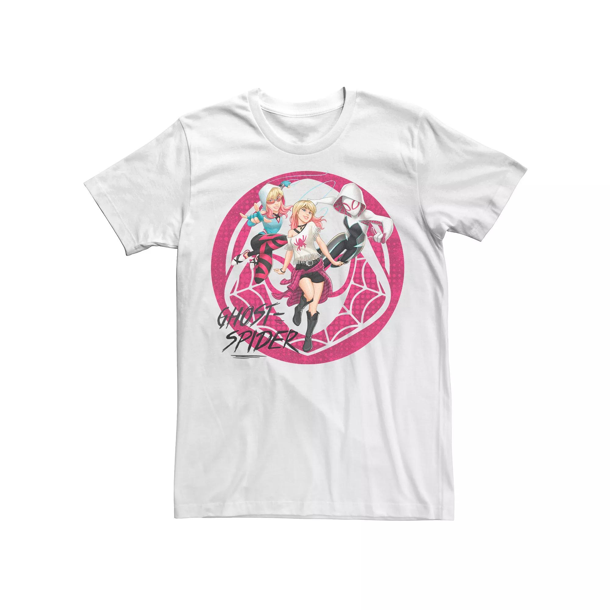 Men's Marvel Rising Secret Warriors Ghospider Collage Logo Graphic Tee,  Product Image