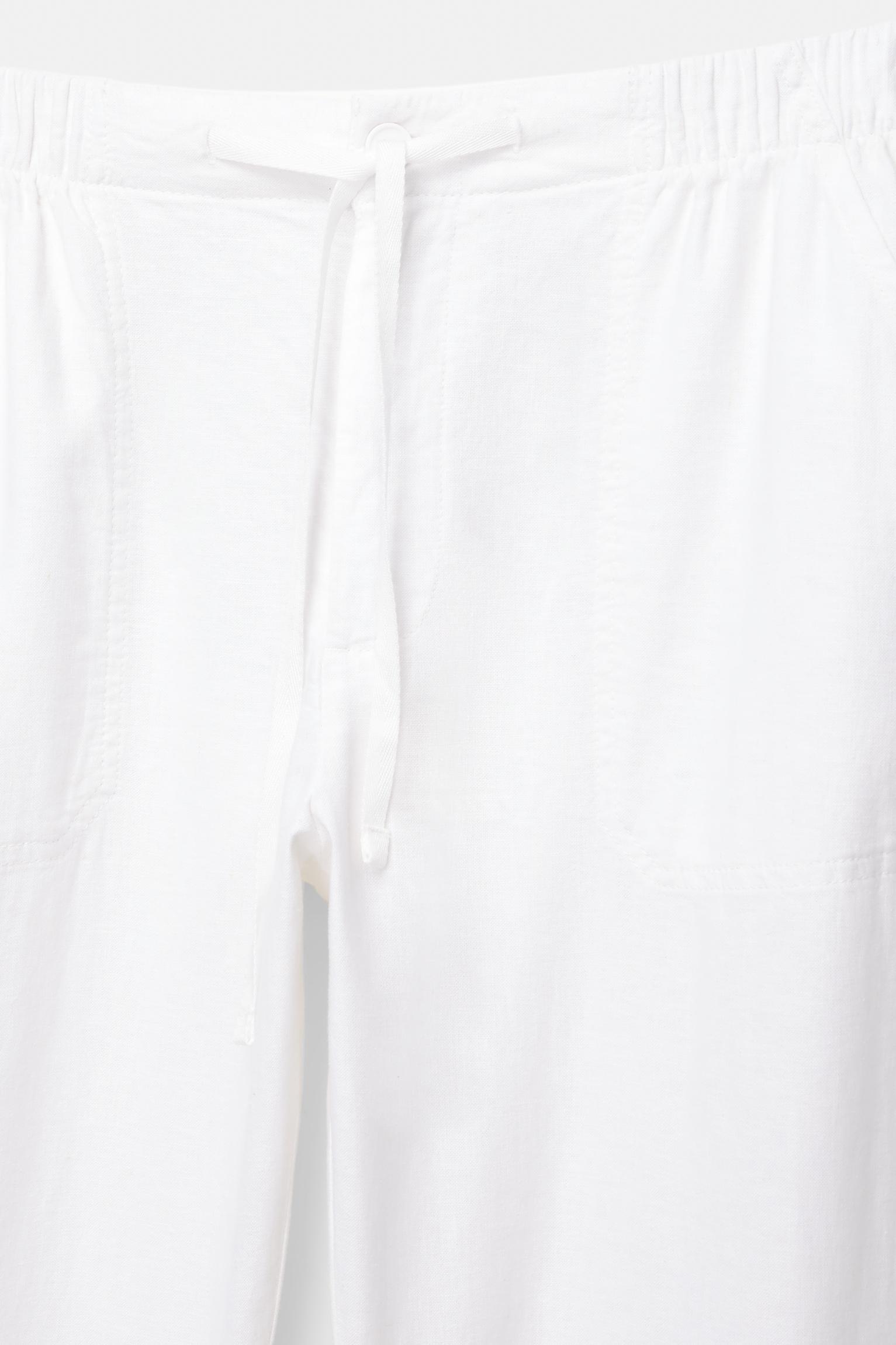 Linen blend sweatpants Product Image