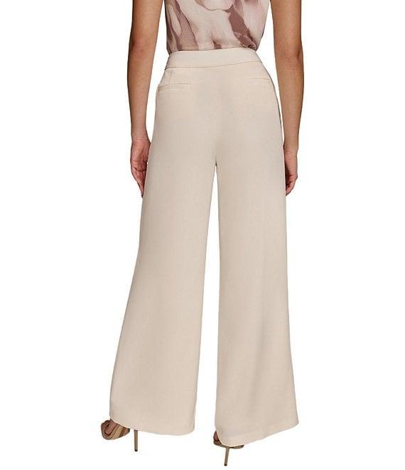 Donna Karan High-Rise Wide Leg Pant Product Image