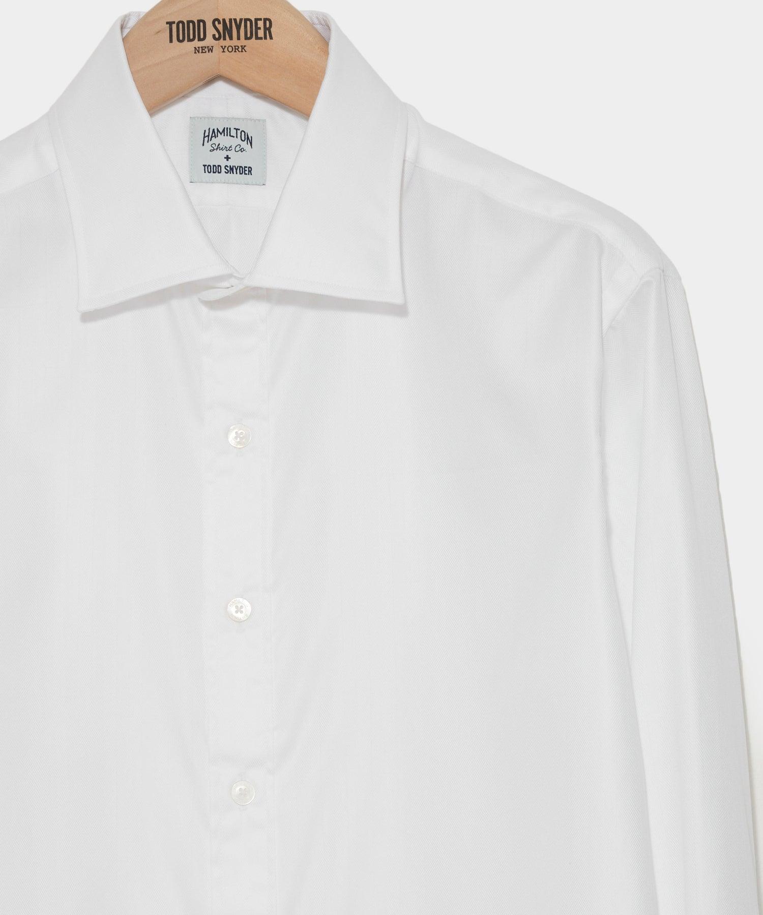 Hamilton + Todd Snyder Cotton Oxford Spread Collar Dress Shirt Product Image
