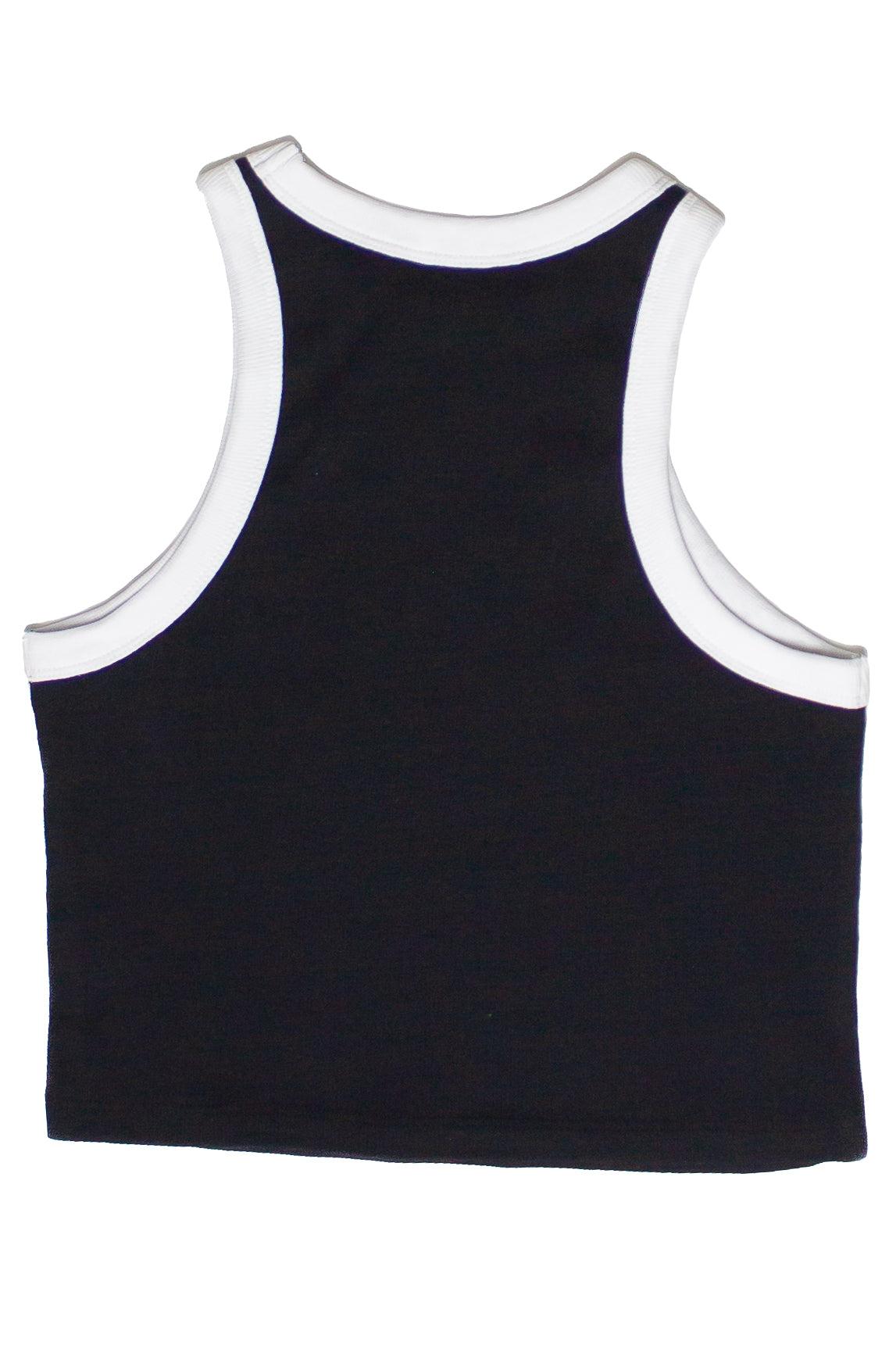 Rhinestone Star Ringer Crop Tank Top Product Image