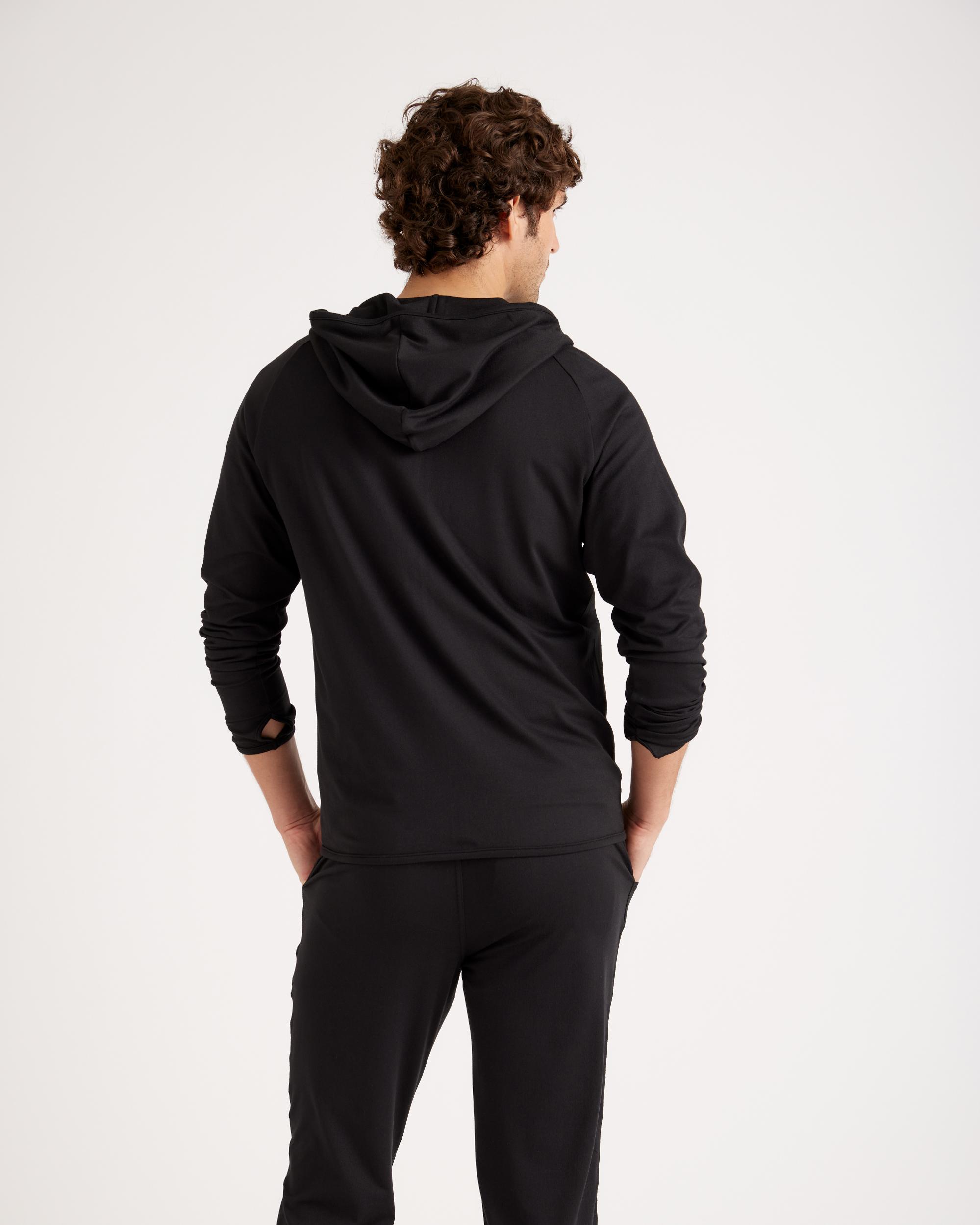 Quince | Men's Super Soft Performance Zip Hoodie Flowknit Activewear, Size XL, Recycled Polyester Product Image