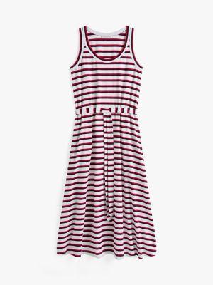 Sleeveless Stripe Maxi Dress Product Image