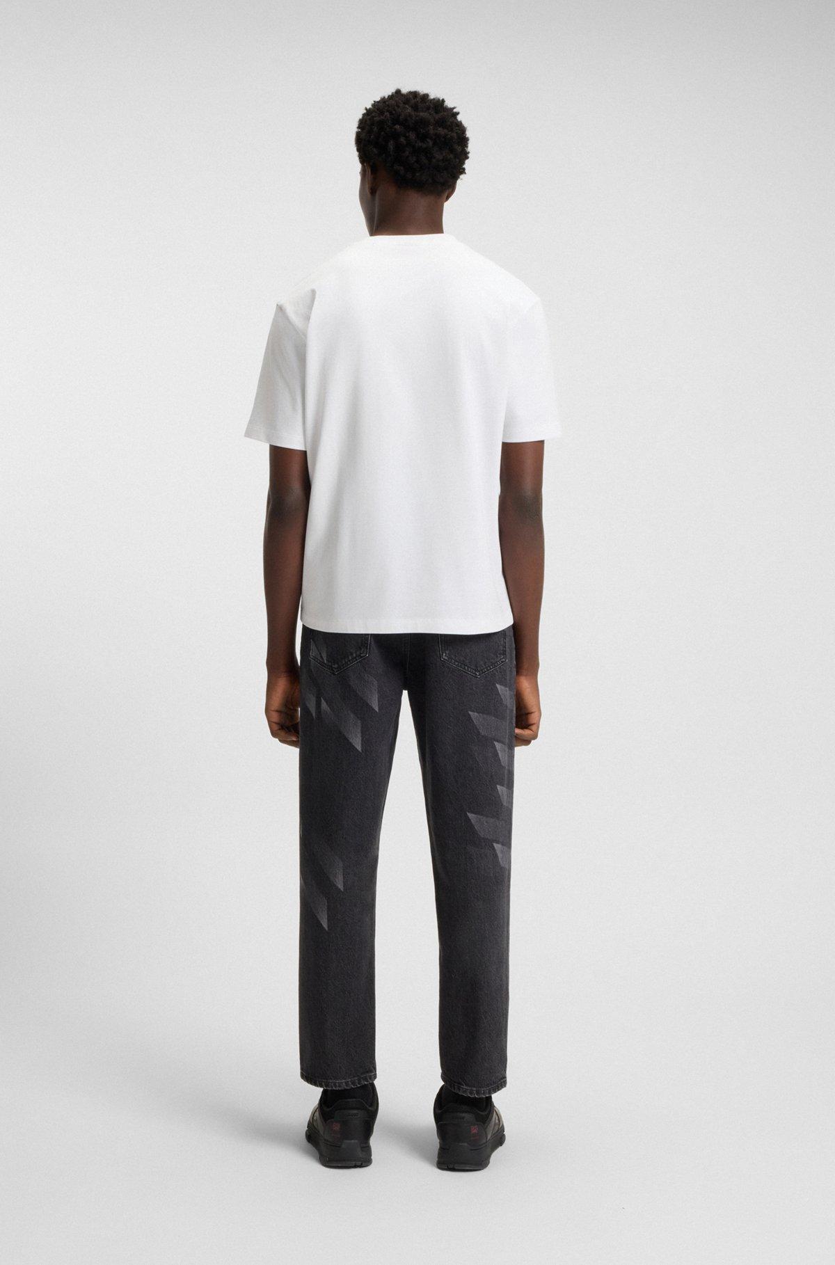 HUGO x RB T-shirt with bull-graphic logo patch Product Image