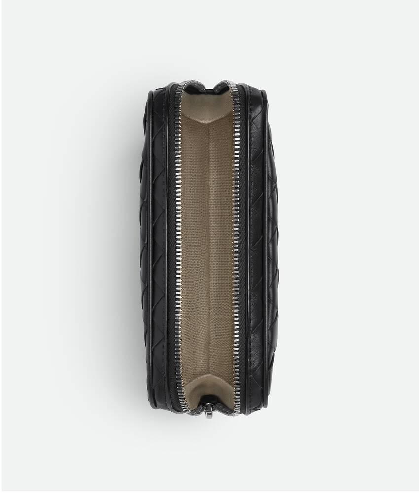 Men's Intrecciato Small Organizer in Black Product Image