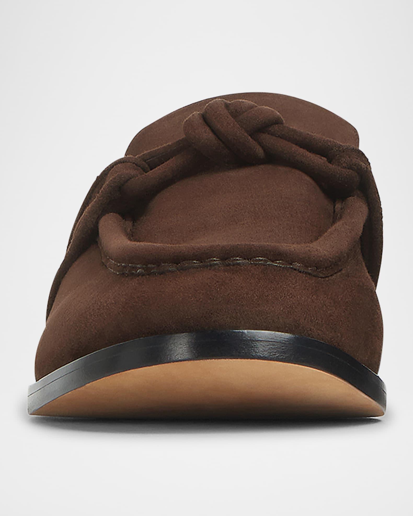 Men's Astaire Suede Knot Loafers Product Image