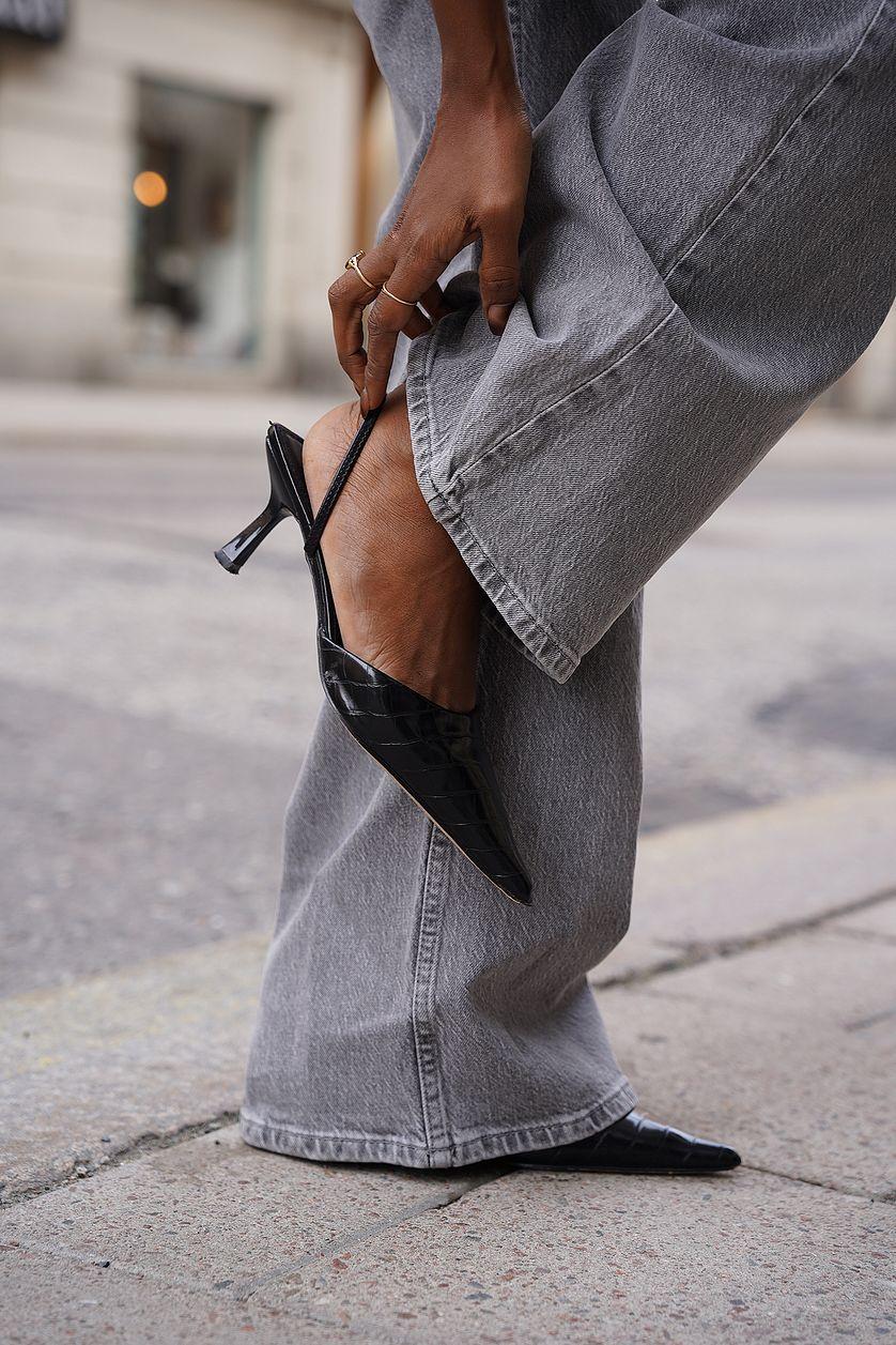 Croc Pump Mules Product Image