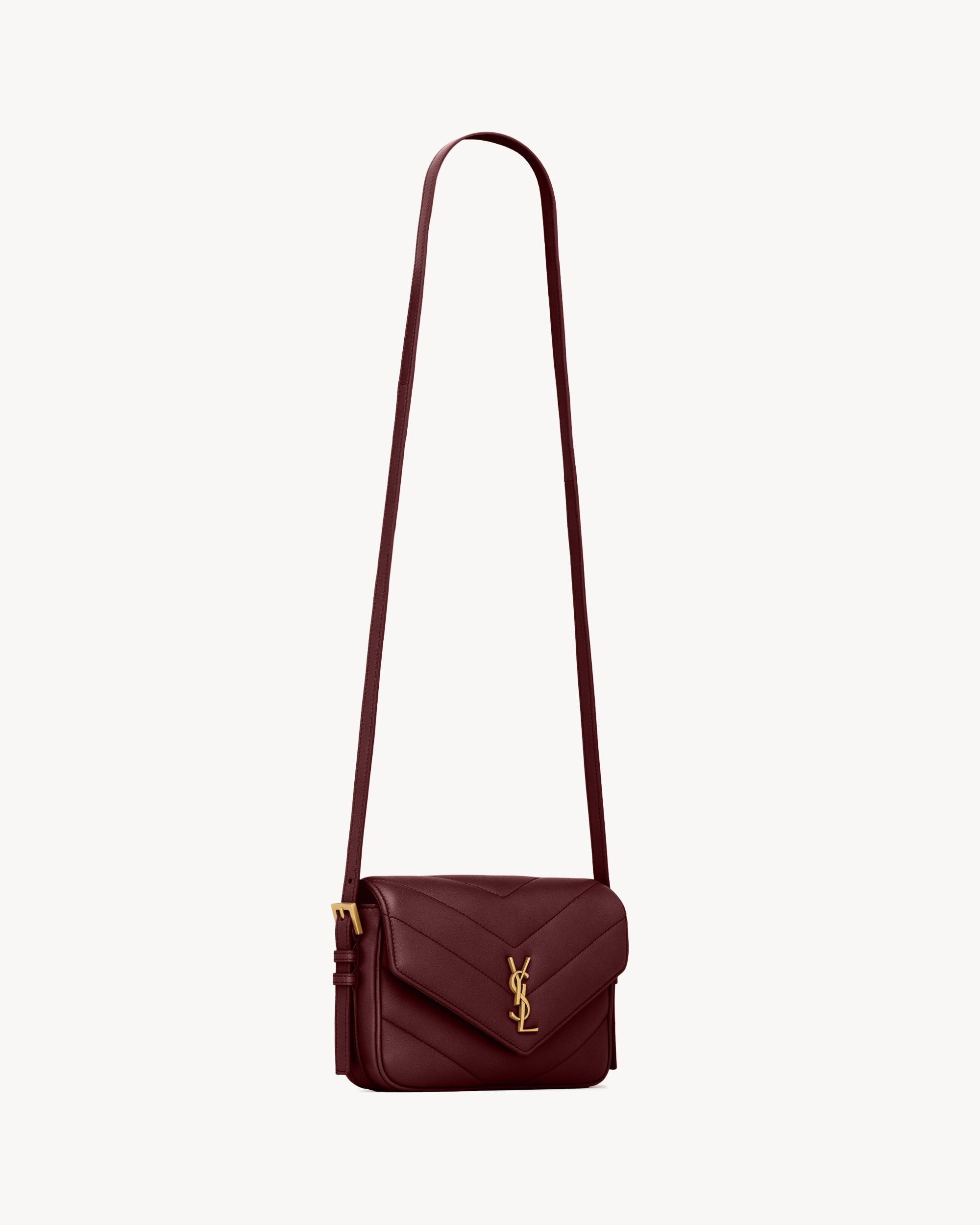 CASSANDRE small chain pouch in suede Product Image
