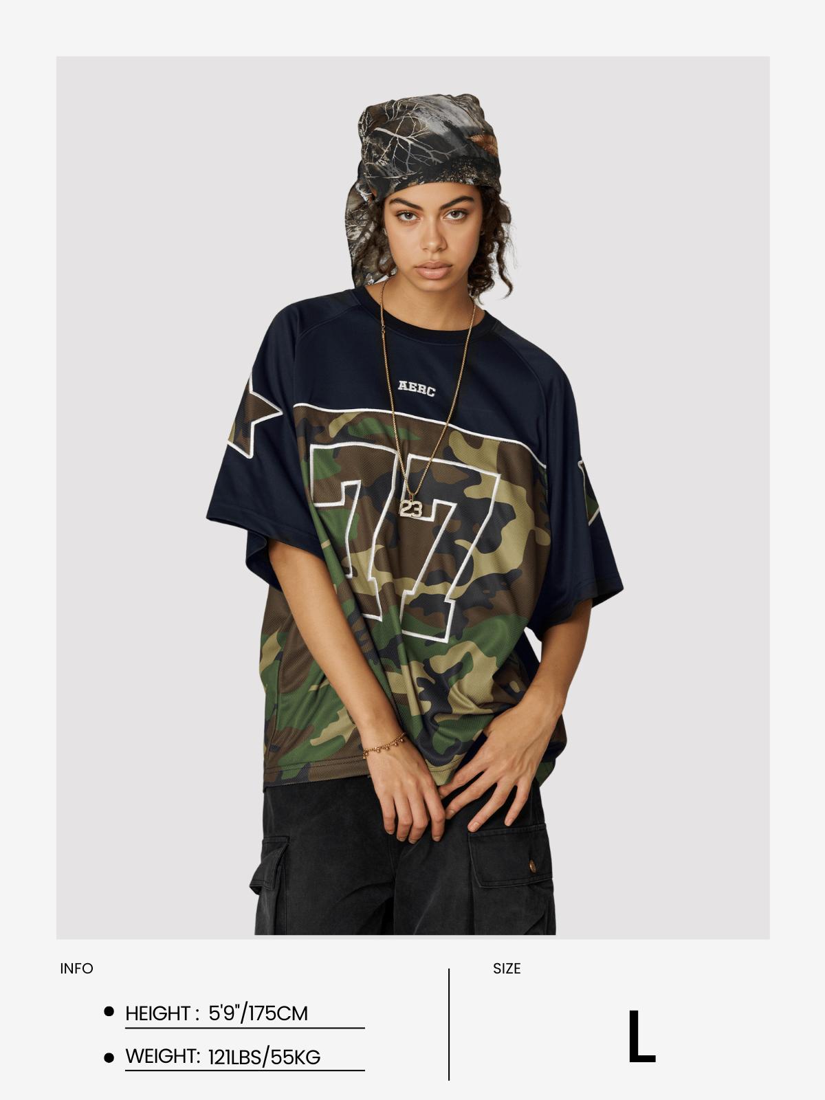 Aelfric Eden 77 Camouflage Football Jersey Product Image