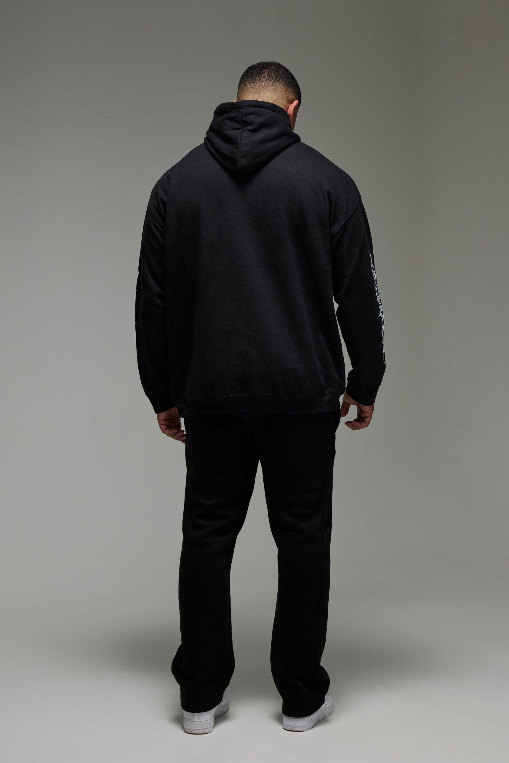 Man Active Training Dept Oversized Hoodie | boohooMAN USA Product Image