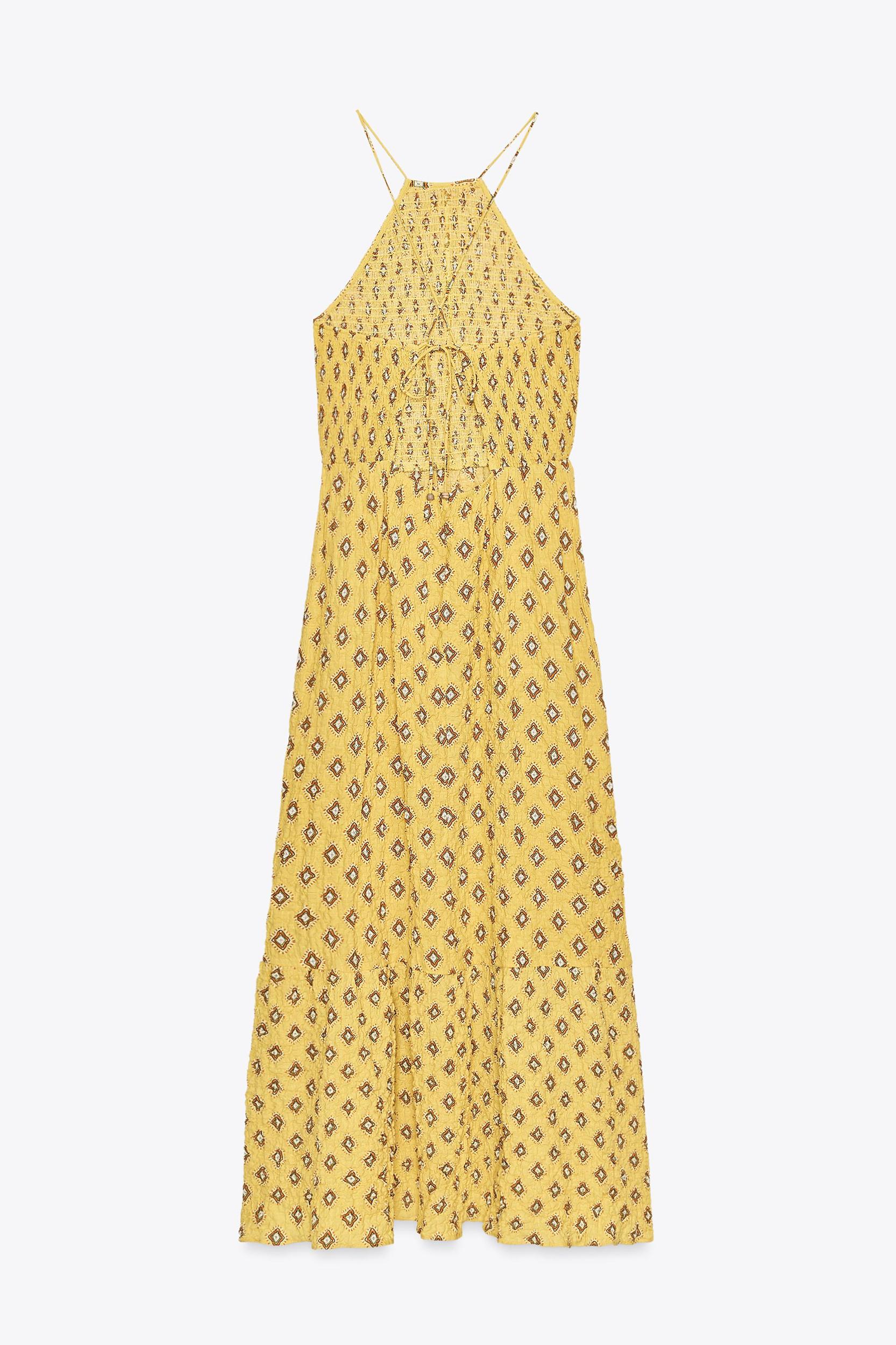 PRINTED MIDI DRESS Product Image