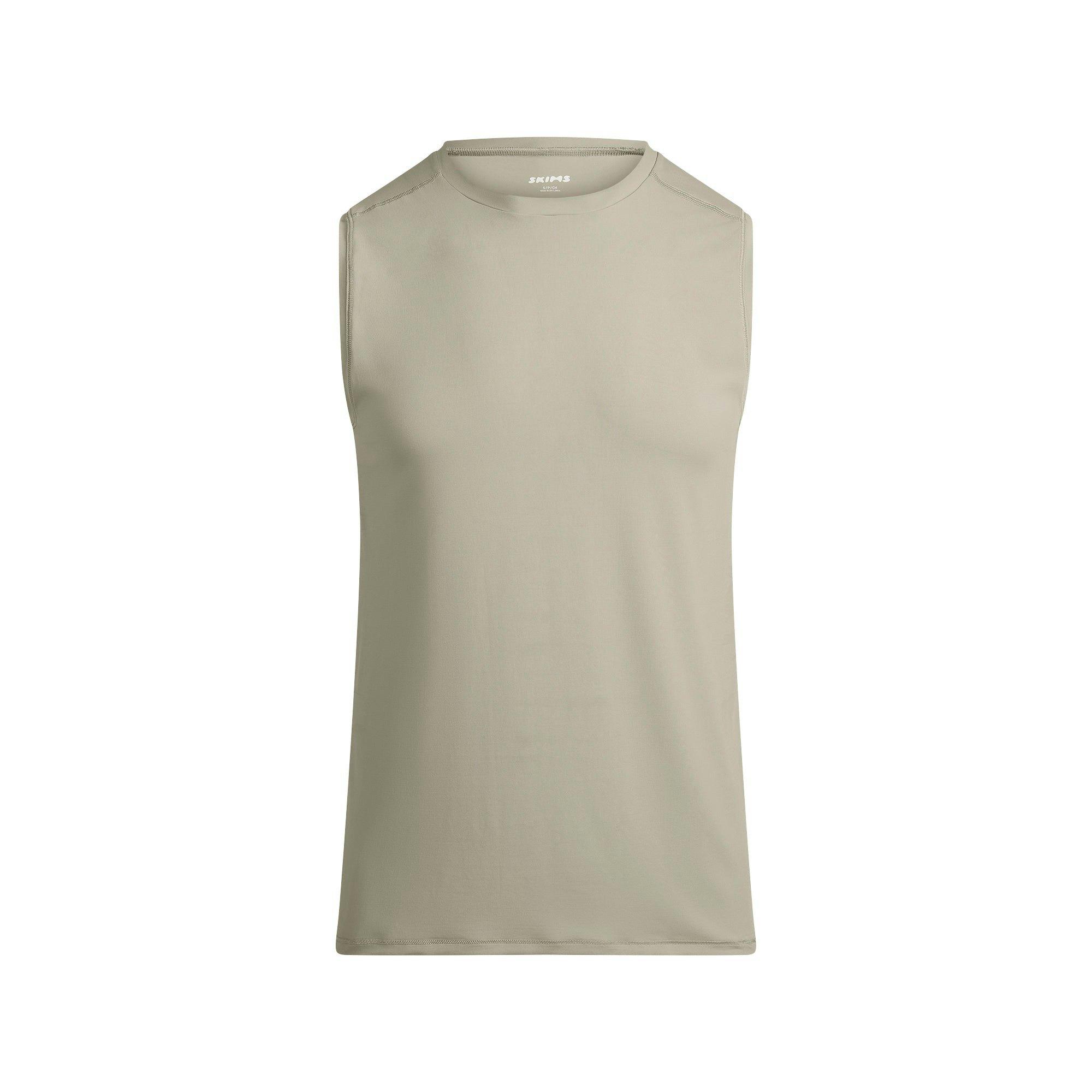 SKIMS FLEX MENS MUSCLE TANK | DUNE Product Image