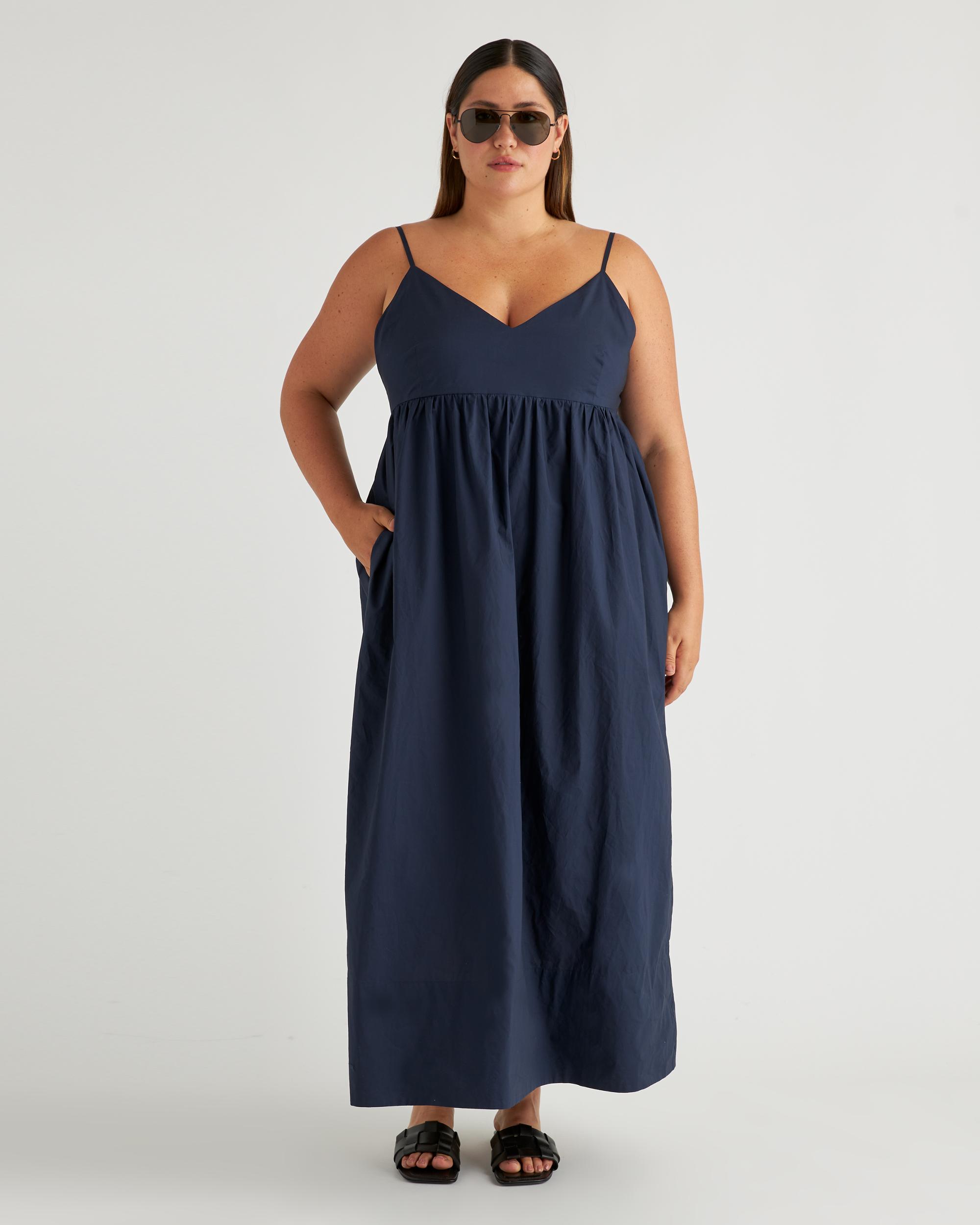 Quince | Women's Sleeveless Maxi Dress Organic Cotton Product Image