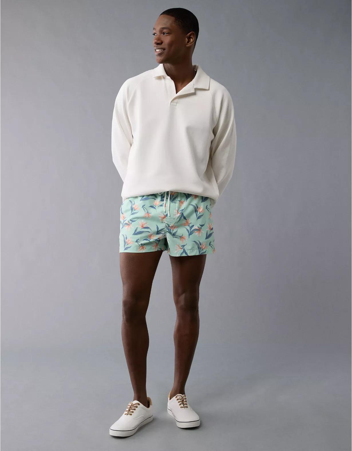 AE Men's 3" Flex Swim Trunk Product Image