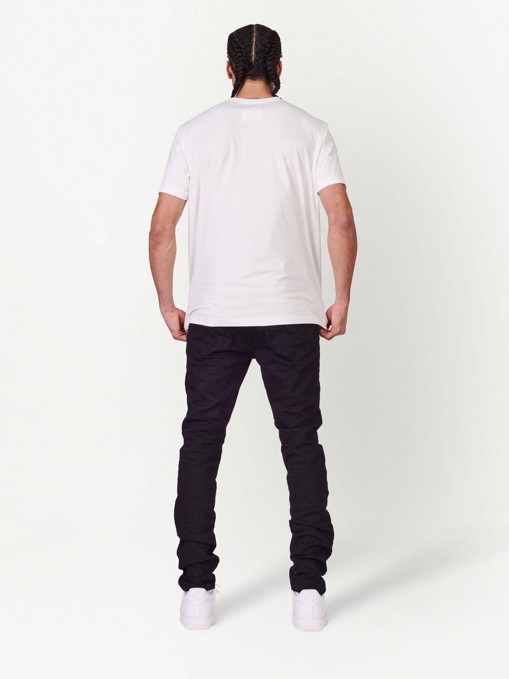 crinkled slim-cut jeans Product Image