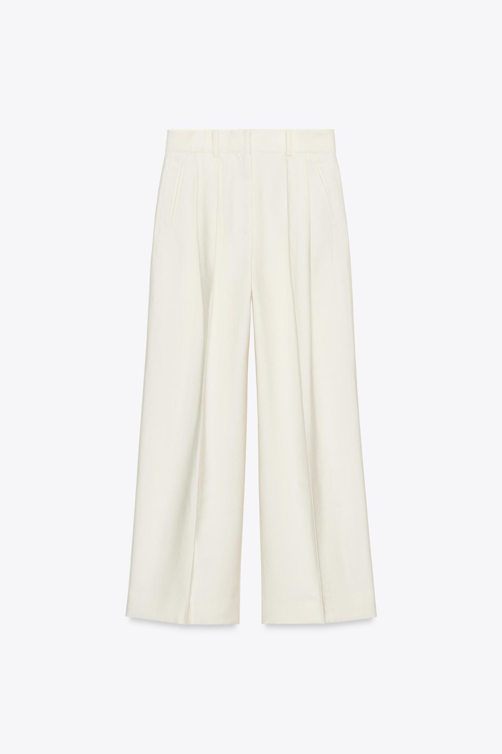 ZW COLLECTION FLOWY PLEATED PANTS Product Image